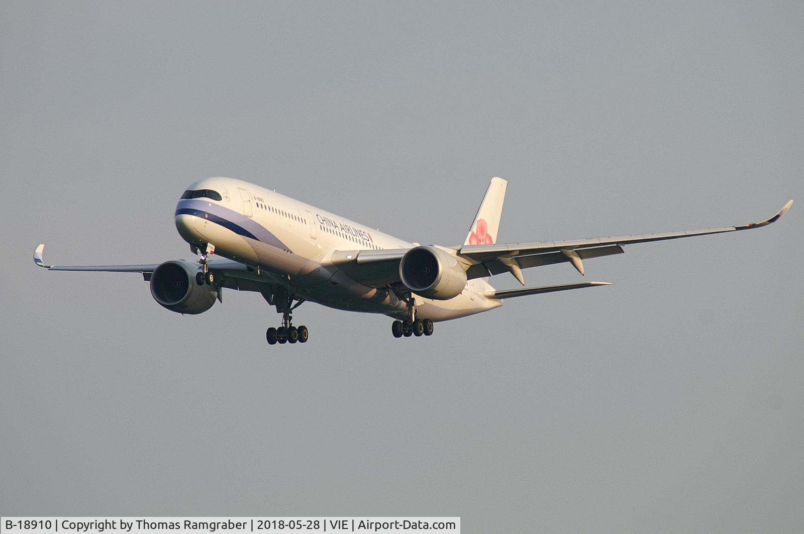B-18910, 2017 Airbus A350-941 C/N 151, China Airlines Airbus A350-900