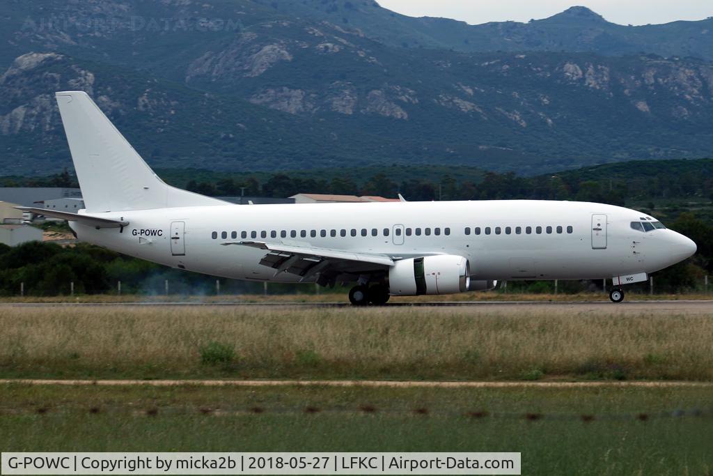 G-POWC, 1991 Boeing 737-33A(QC) C/N 25402, Landing