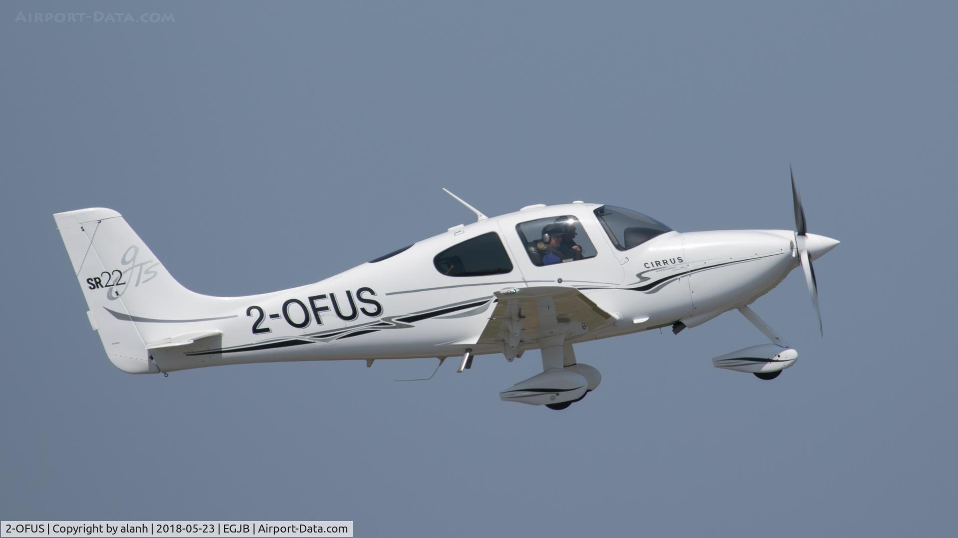 2-OFUS, 2005 Cirrus SR22 GTS C/N 1367, Departing Guernsey