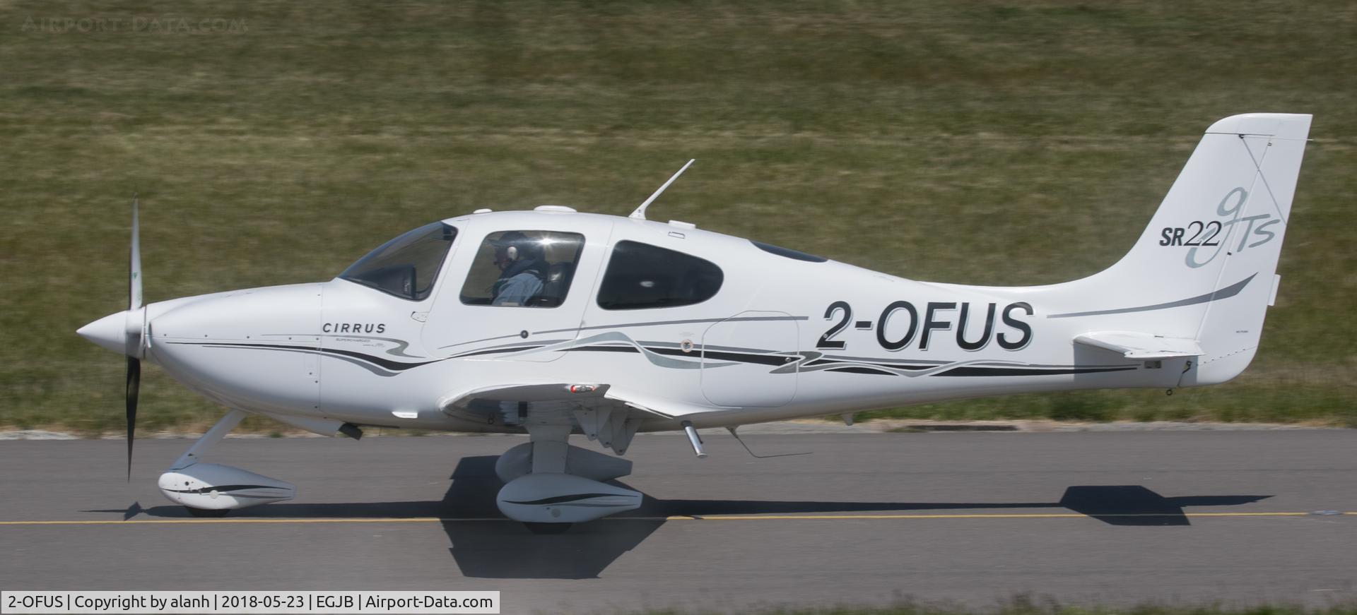 2-OFUS, 2005 Cirrus SR22 GTS C/N 1367, Departing Guernsey