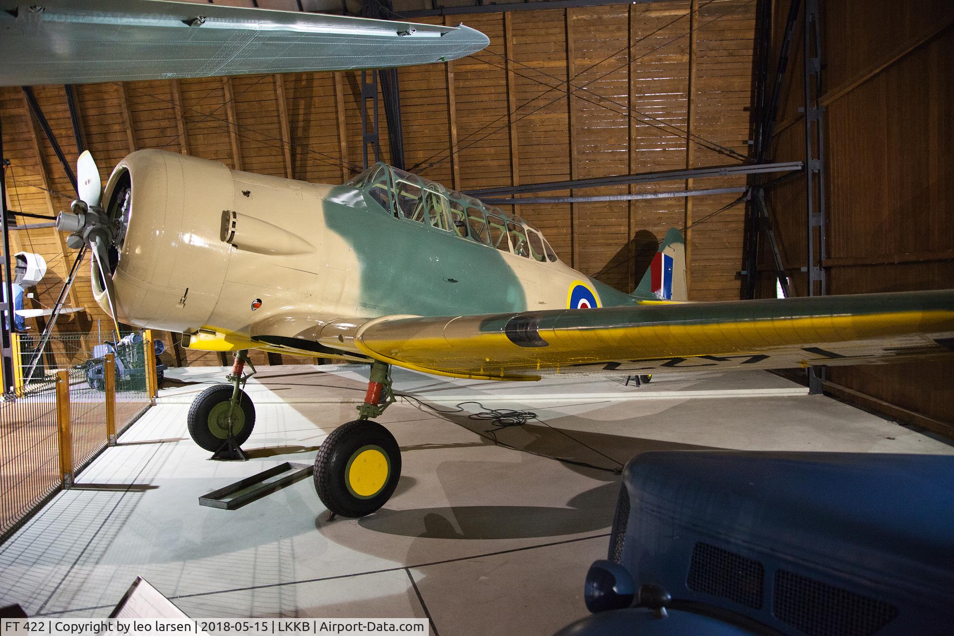 FT 422, 1943 Noorduyn AT-16 Harvard IIB C/N 14A-1462, Kebly Air Museum 15.5.2018