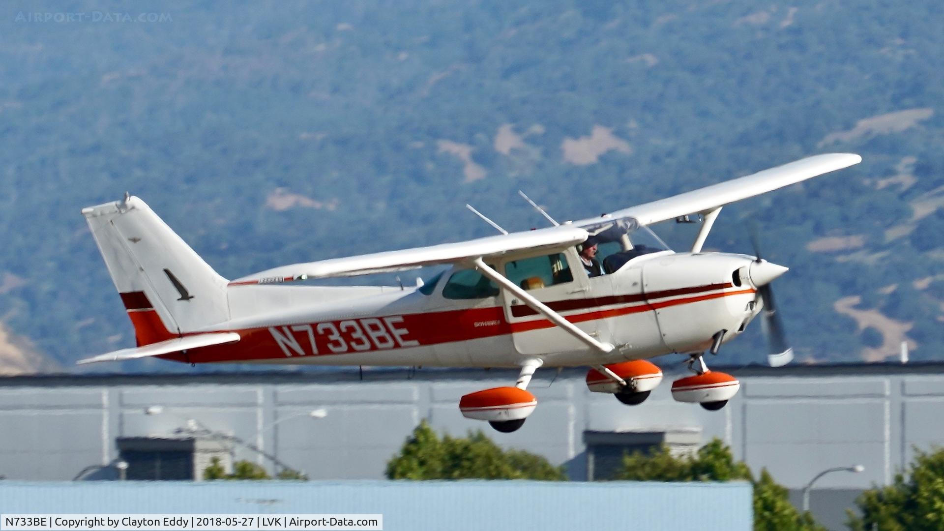 N733BE, 1976 Cessna 172N C/N 17268161, Livermore Airport California 2018.