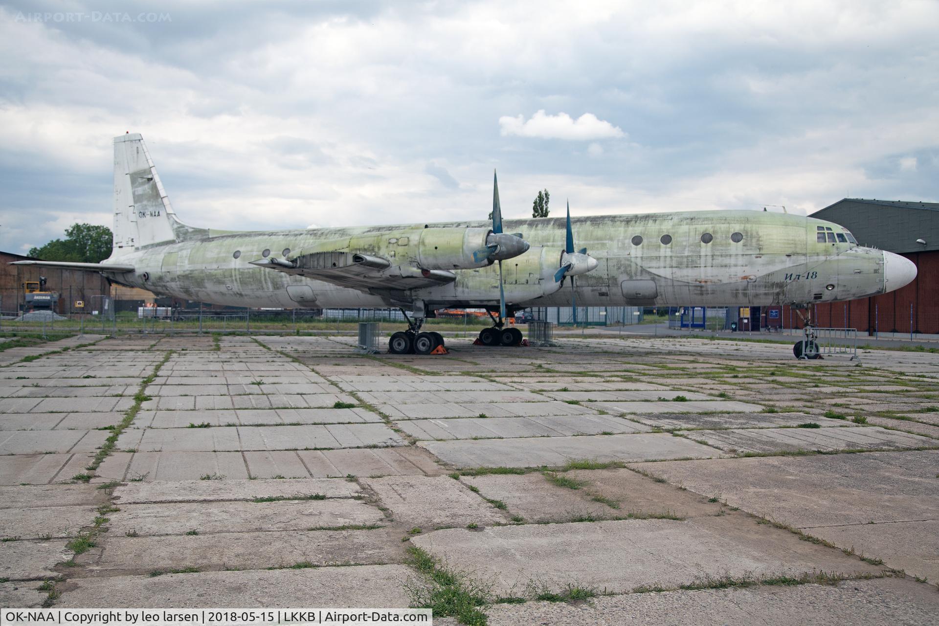 OK-NAA, 1959 Ilyushin IL-18V C/N 189001604, Kbrly Air Museum 15.5.2018 .conv.to IL-18V 2.69