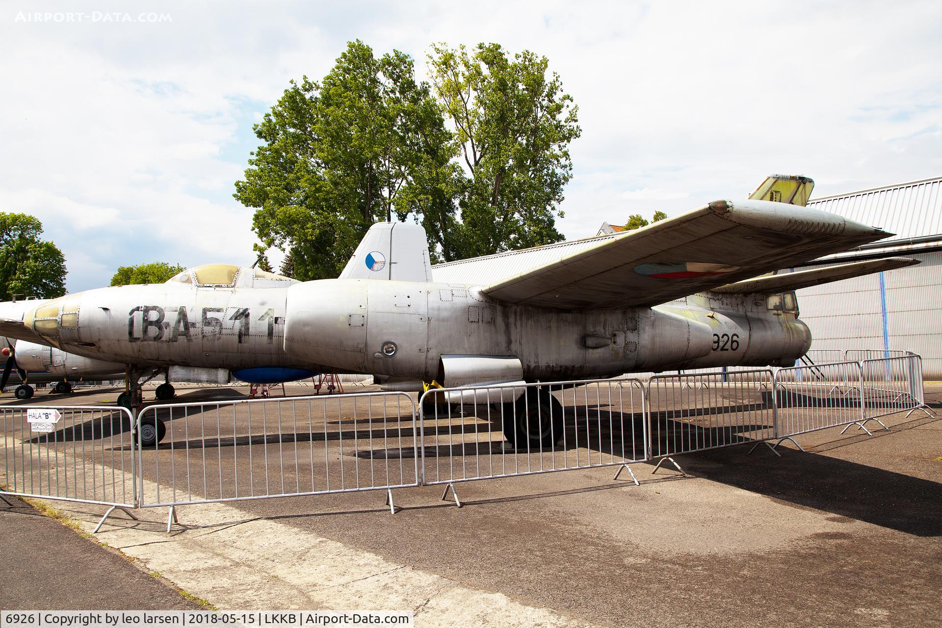 6926, Ilyushin Il-28RTR C/N 56926, Kbely Air Museum 15.5.2018