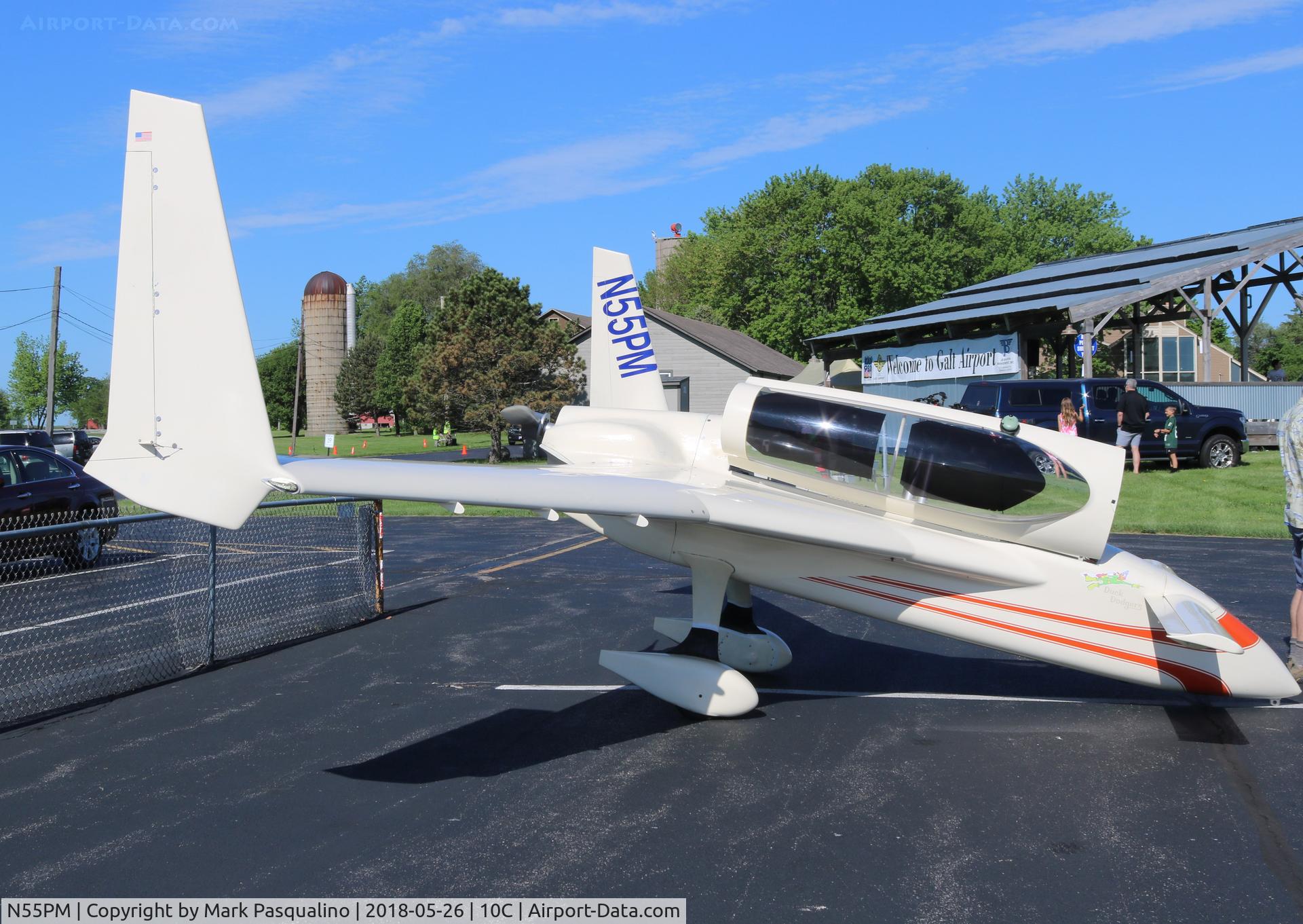 N55PM, 1987 Rutan Long-EZ C/N 1558, LONG-EZ