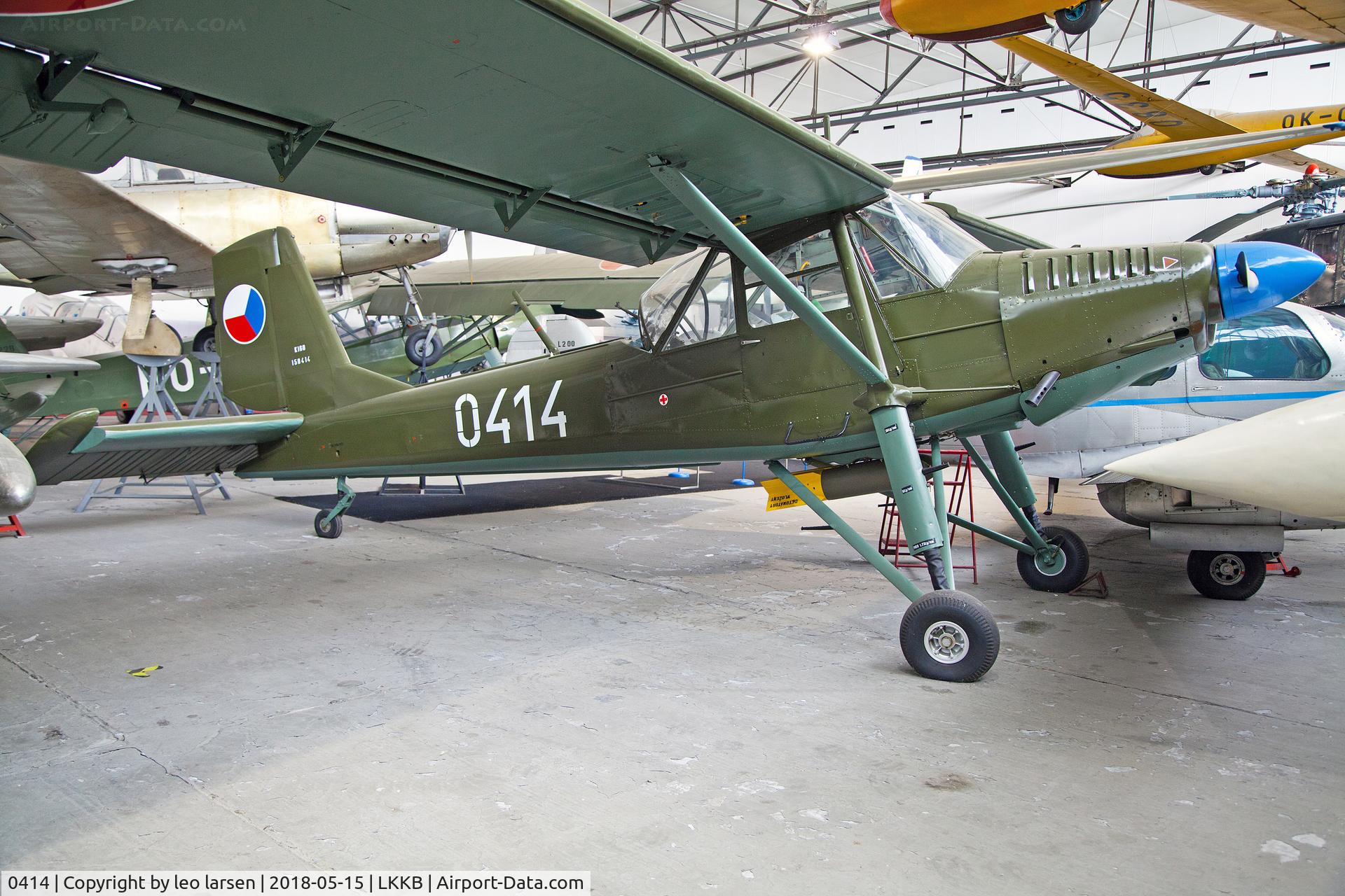 0414, Aero XL-160 Brigadyr C/N 150414, Kbely Air Museum 15.5.2018