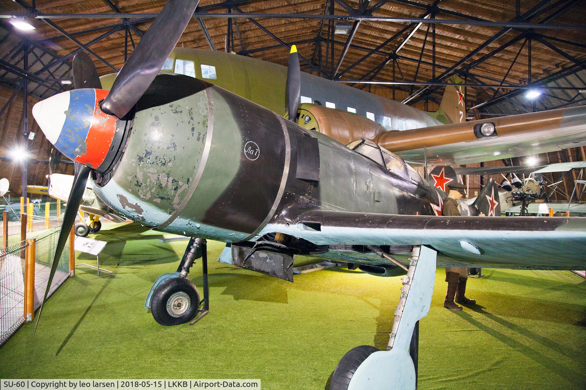 SU-60, Lavochkin La-7 C/N 45210860, Kebly Air Museum 15.5.2018