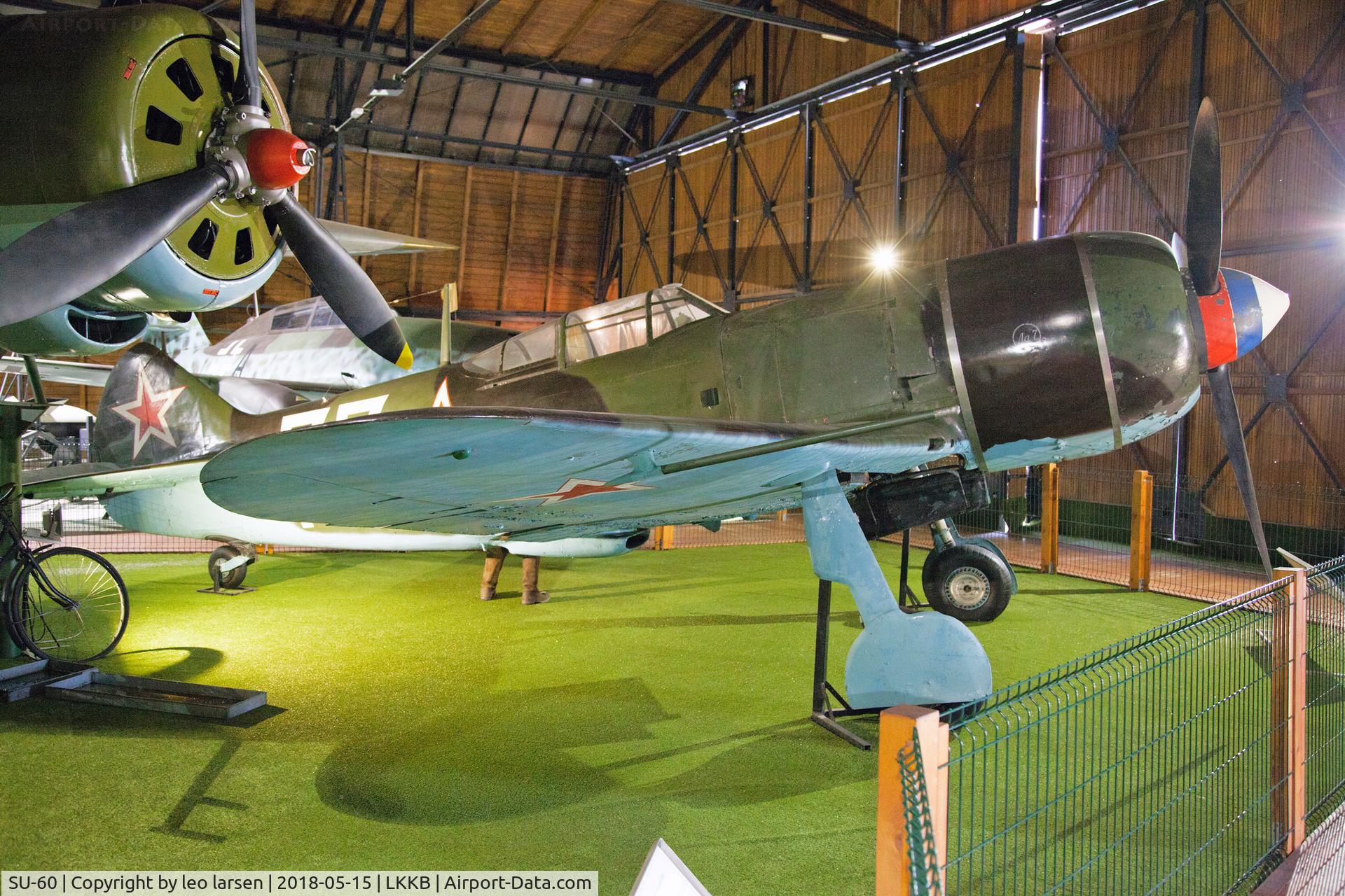 SU-60, Lavochkin La-7 C/N 45210860, Kebly Air Museum 15.5.2018