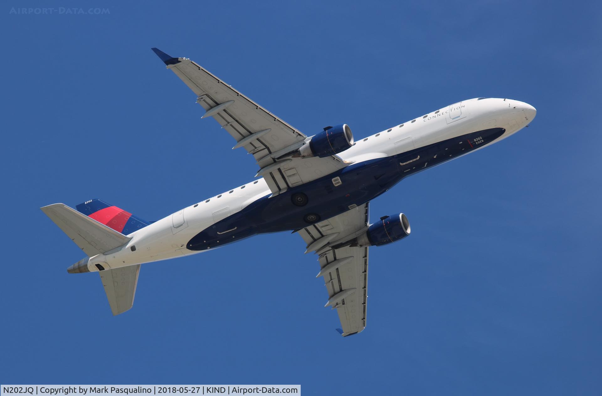 N202JQ, 2008 Embraer 175LR (ERJ-170-200LR) C/N 17000240, ERJ 170-200 LR