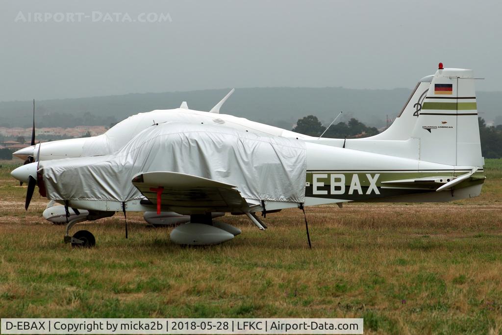 D-EBAX, Grumman American AA-5 Traveler Traveler C/N AA5-111, Parked