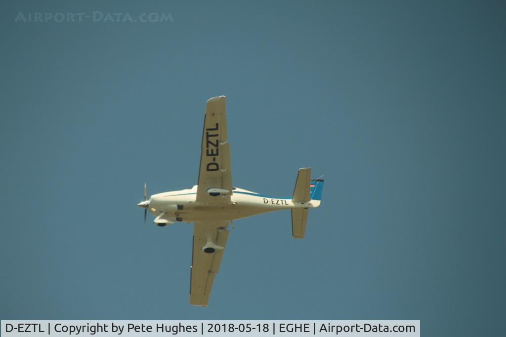 D-EZTL, 2002 Cirrus SR-22 C/N 365, D-EZTL SR22 arriving on a visit to St Marys Isles of Scilly