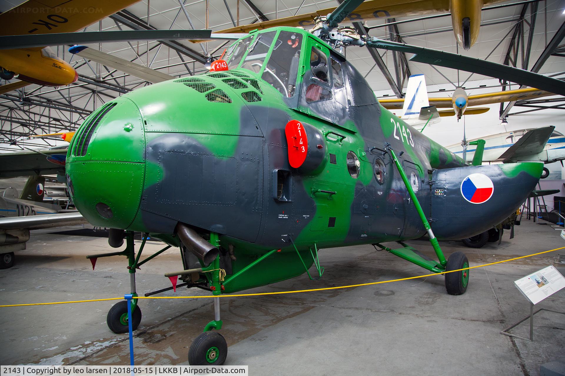 2143, 1965 Mil Mi-4A Hound C/N 02143, Kbely Air Museum 15.5.2018