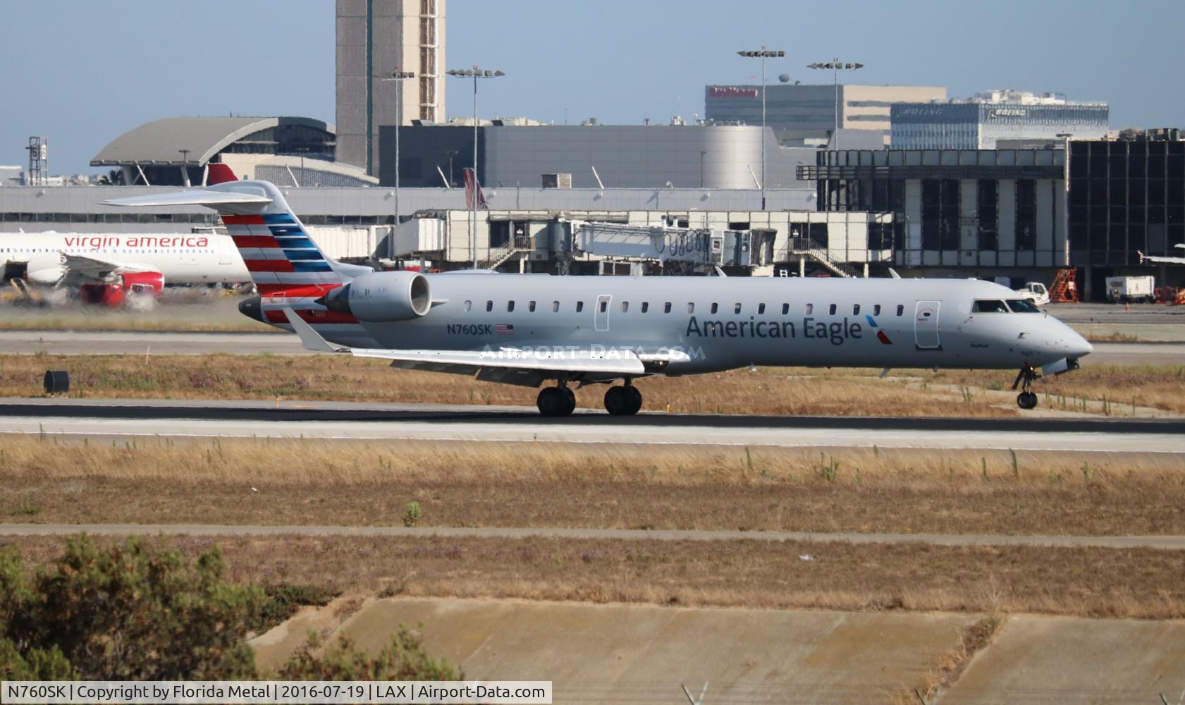N760SK, 2005 Bombardier CRJ-701ER (CL-600-2C10) Regional Jet C/N 10223, American Eagle