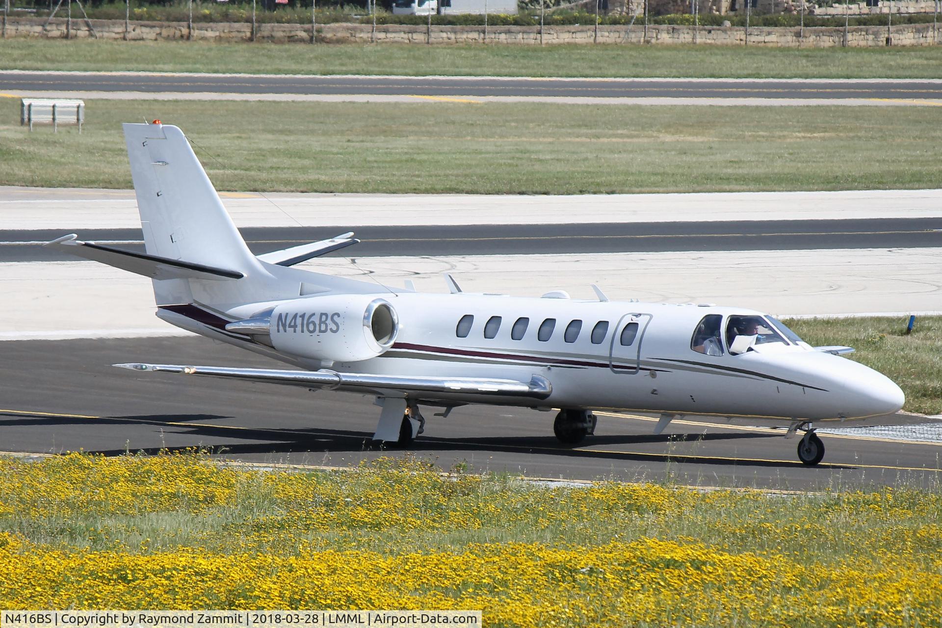 N416BS, 2008 Cessna 560 Citation C/N 560-0793, Cessna 560 Citation N416BS