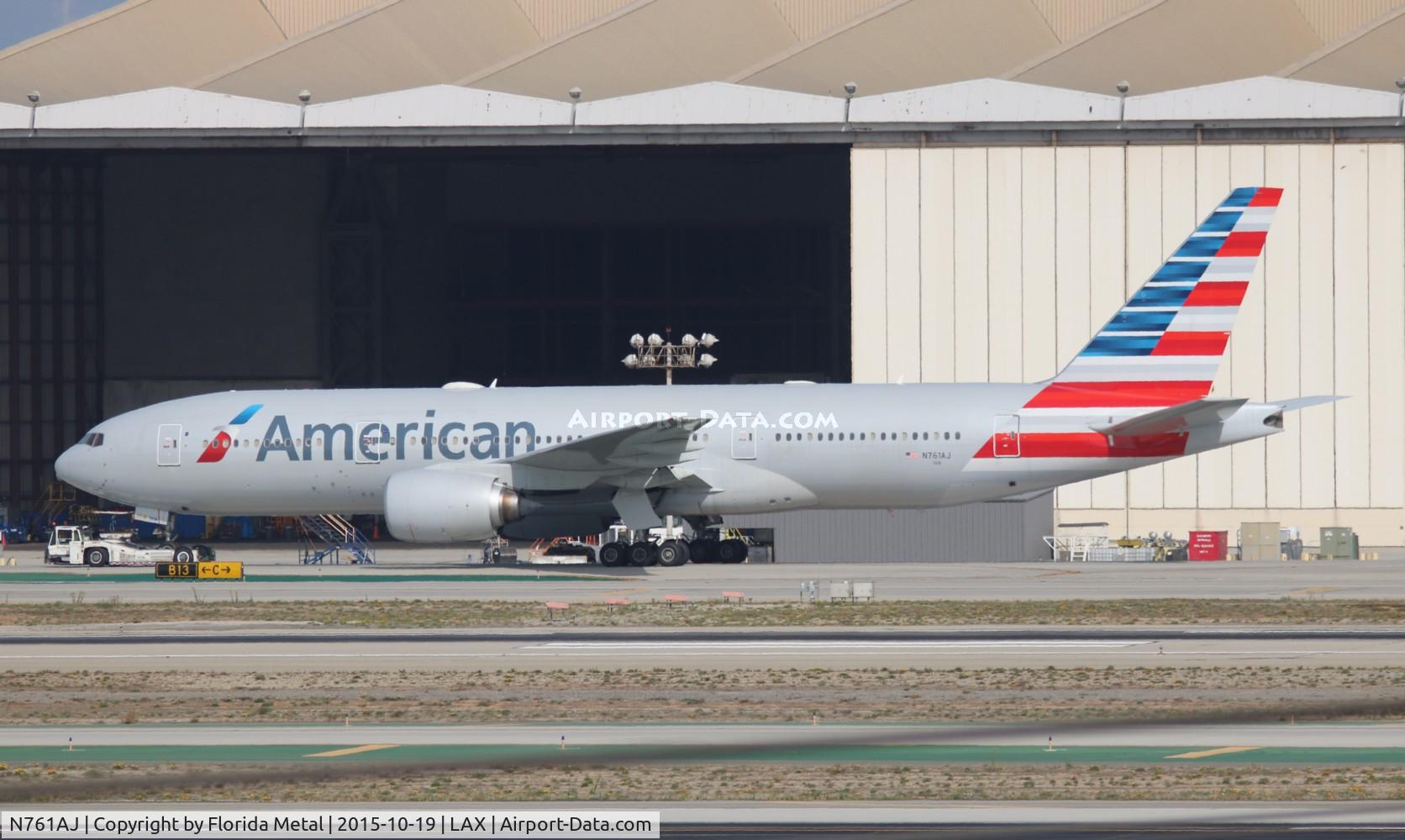 N761AJ, 2002 Boeing 777-223 C/N 31478, American