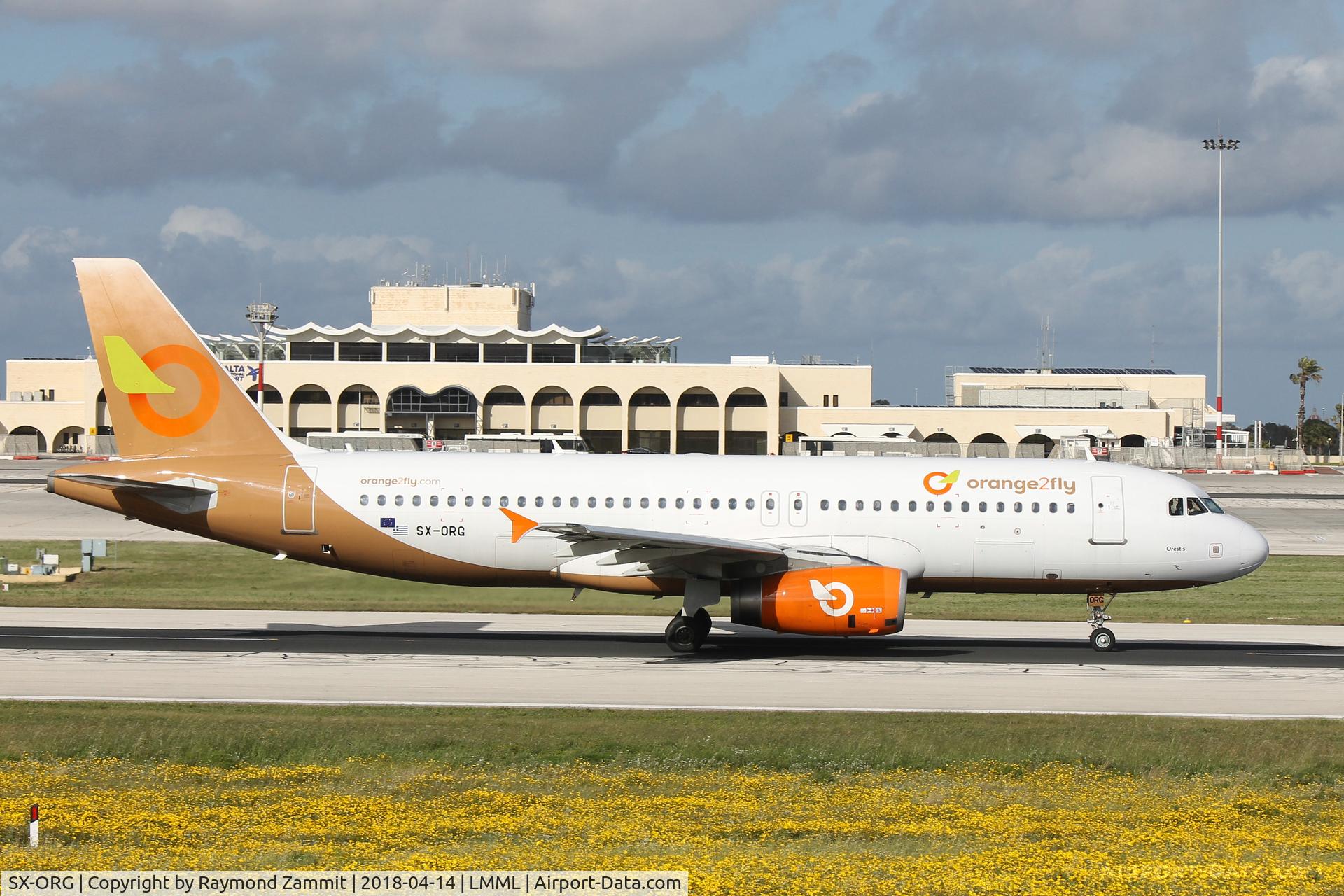 SX-ORG, 2001 Airbus A320-232 C/N 1407, A320 SX-ORG Orange2Fly