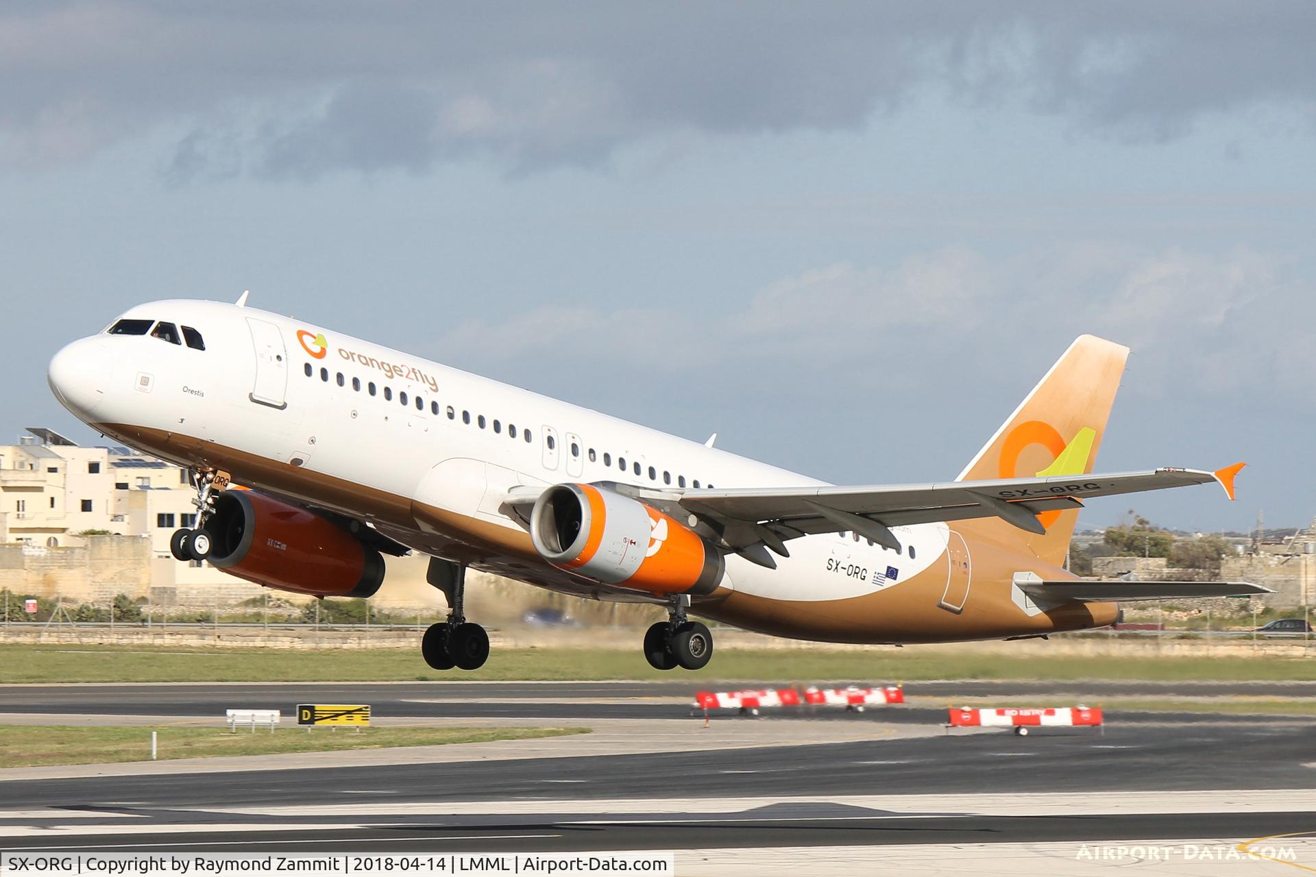 SX-ORG, 2001 Airbus A320-232 C/N 1407, A320 SX-ORG Orange2Fly