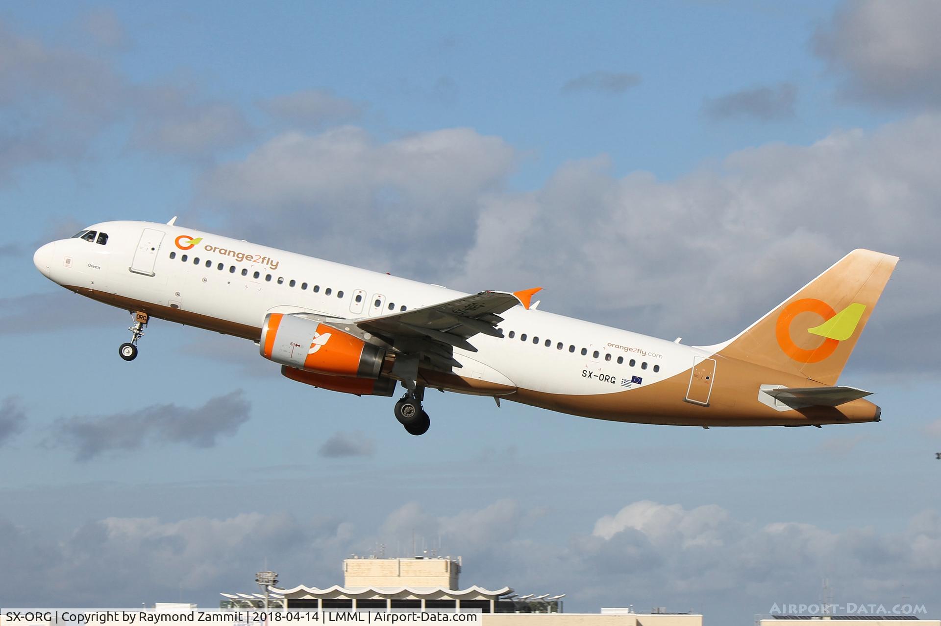 SX-ORG, 2001 Airbus A320-232 C/N 1407, A320 SX-ORG Orange2Fly