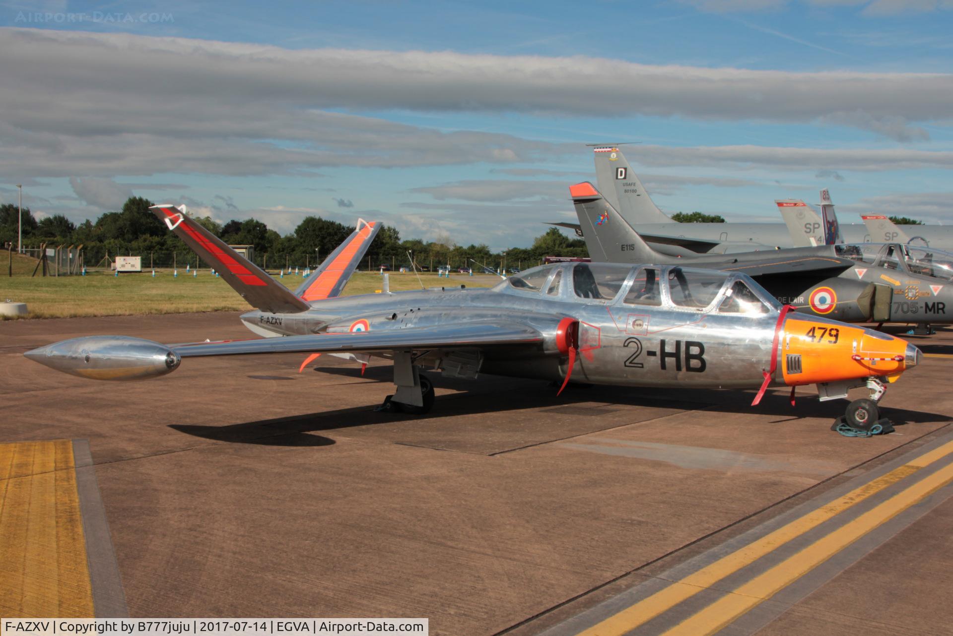 F-AZXV, Fouga CM-170 Magister C/N 479, at TATOO 2017