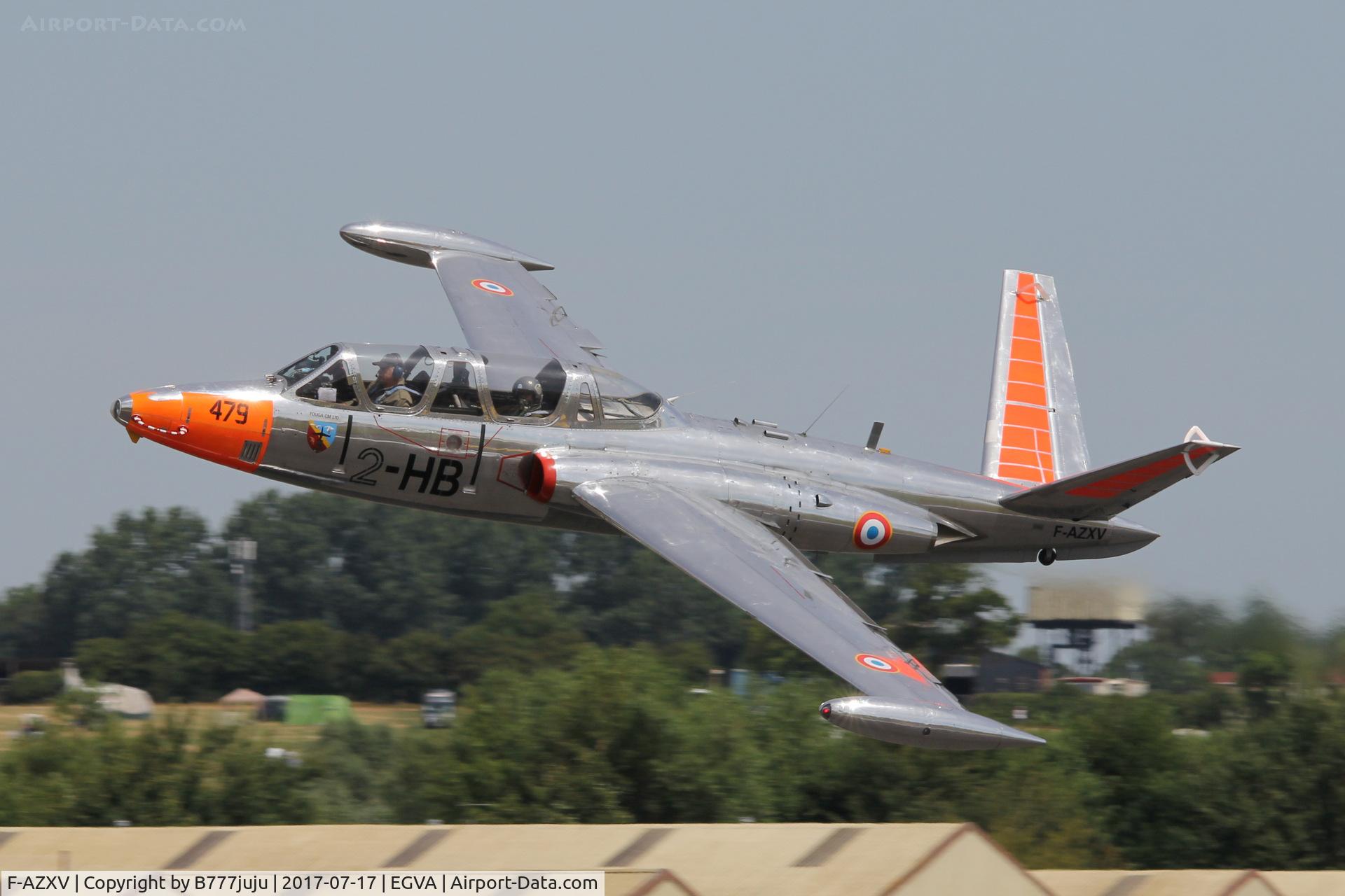 F-AZXV, Fouga CM-170 Magister C/N 479, at TATOO 2017