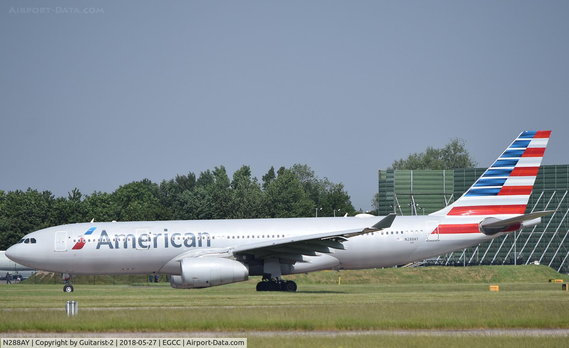 N288AY, 2013 Airbus A330-243 C/N 1441, At Manchester