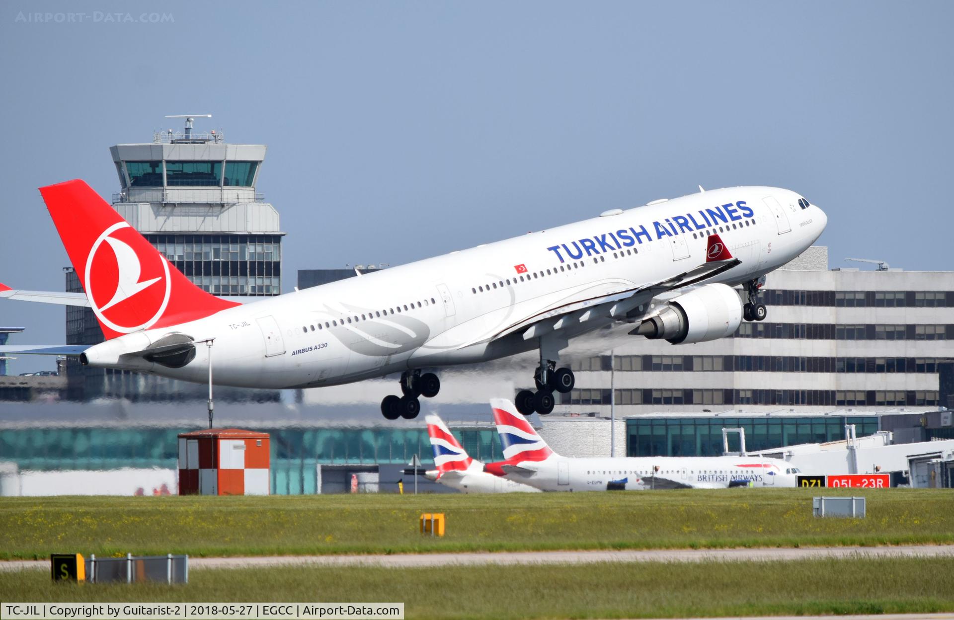 TC-JIL, 2007 Airbus A330-202 C/N 882, At Manchester