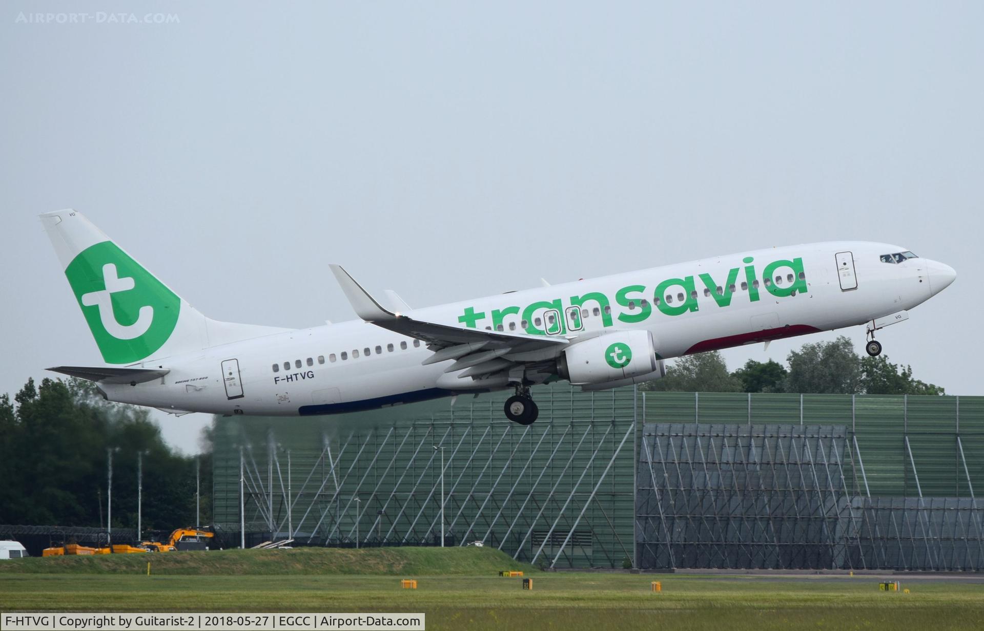 F-HTVG, 2017 Boeing 737-8K2 C/N 62156, At Manchester