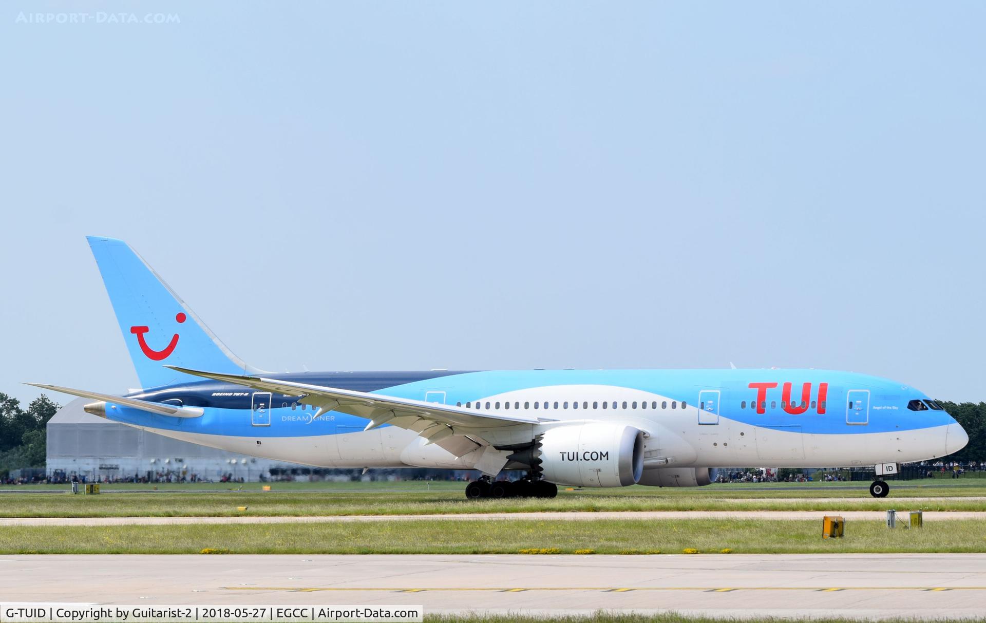 G-TUID, 2013 Boeing 787-8 Dreamliner C/N 36424, At Manchester