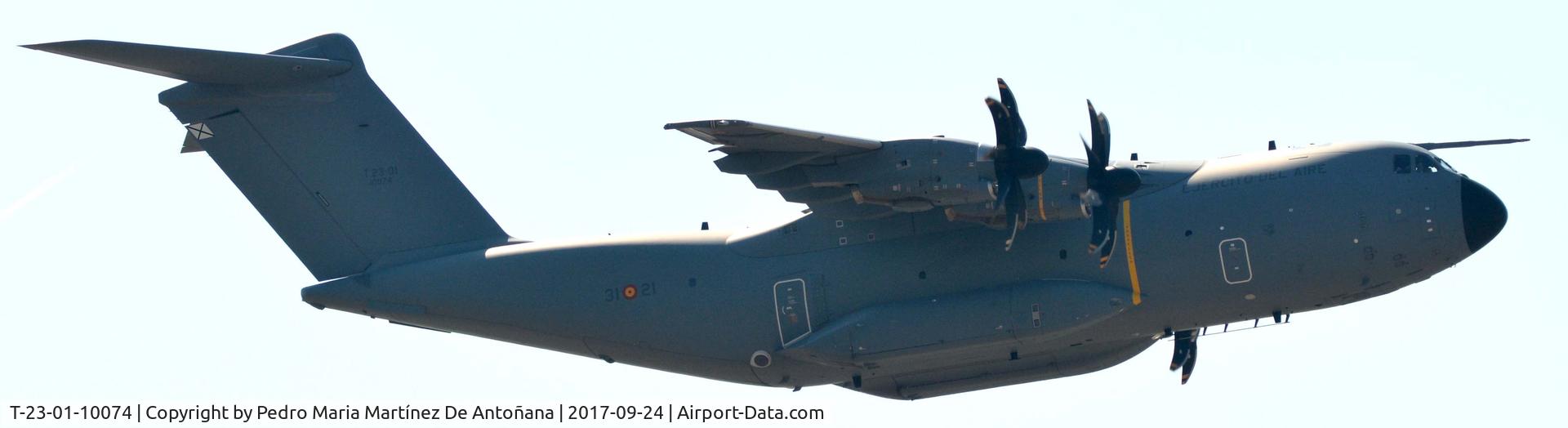 T-23-01-10074, Airbus A400M-180 C/N 044, Aeropuerto Internacional Lleida-Alguaire
