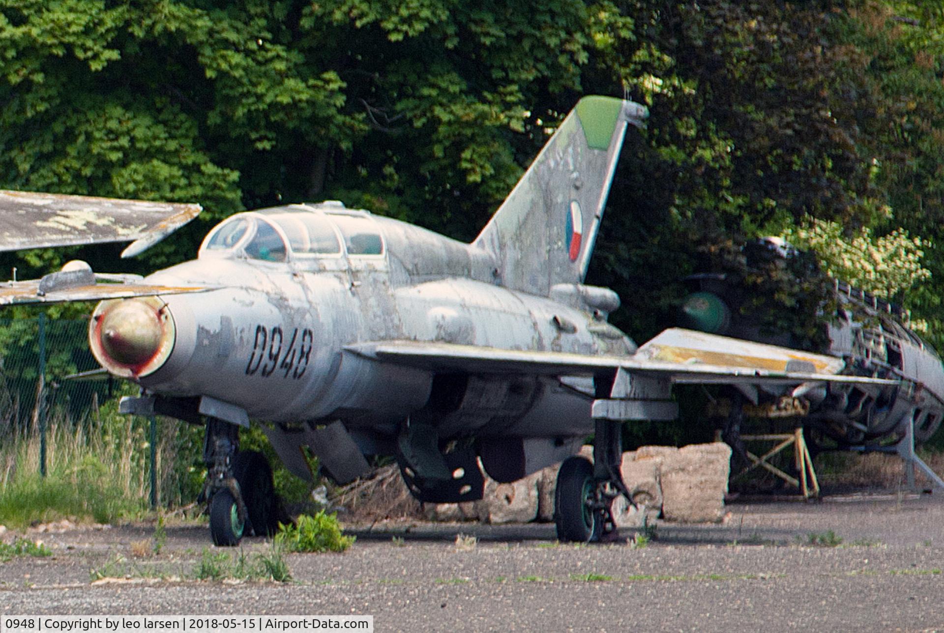0948, Mikoyan-Gurevich MiG-21US C/N 09685148, Letnany Airfield 15.5.2018