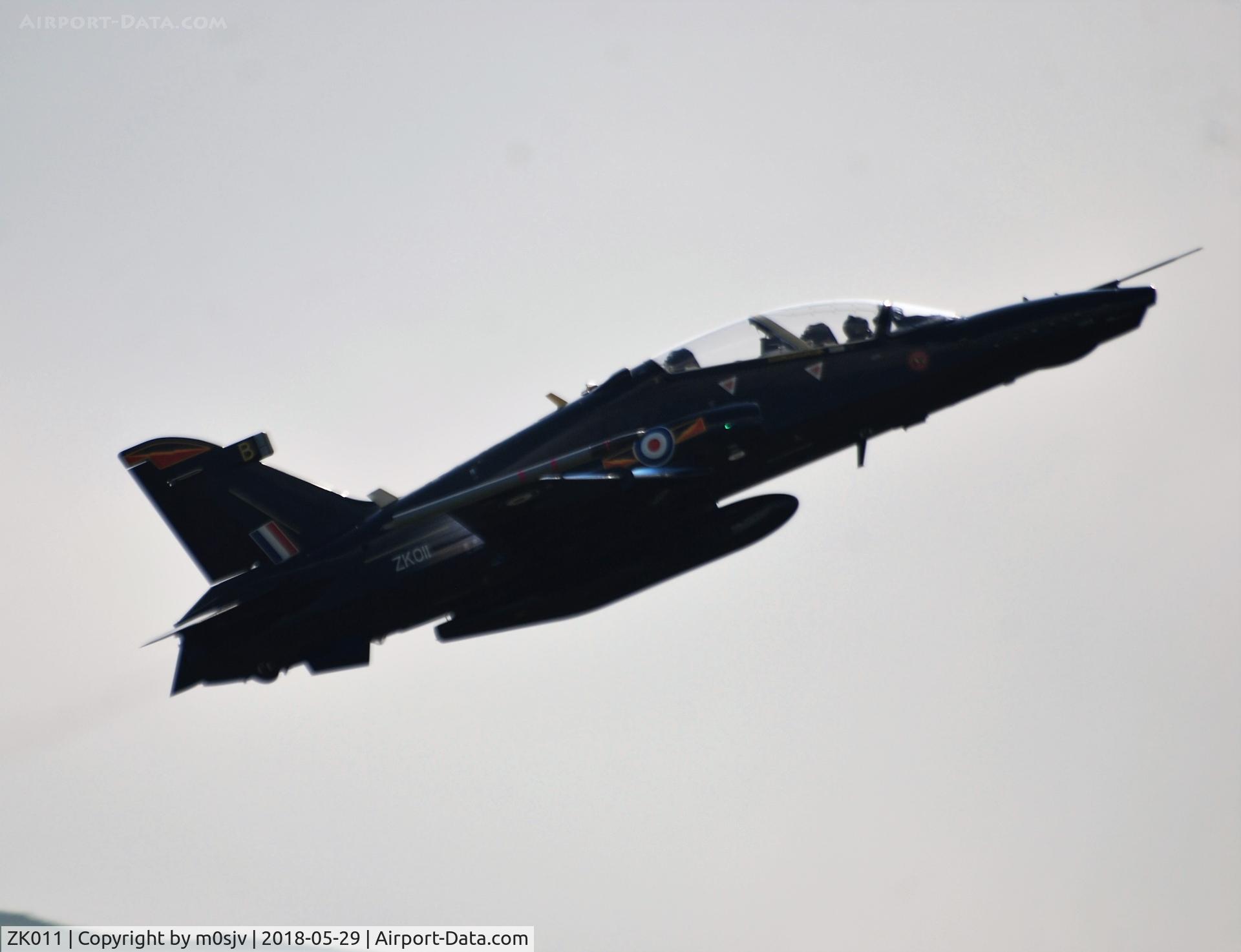 ZK011, 2006 British Aerospace Hawk T2 C/N RT002/1240, Taken from Cad West in the Loop