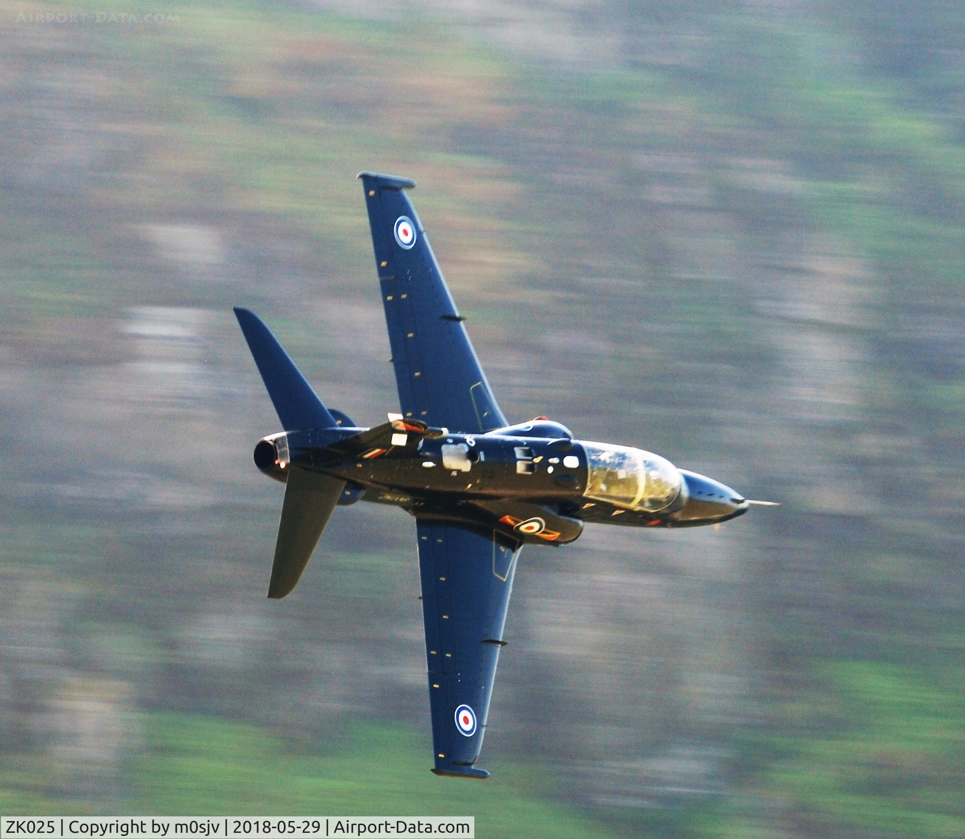 ZK025, 2009 British Aerospace Hawk T2 C/N RT016/1254, Taken from Cad West in the Loop