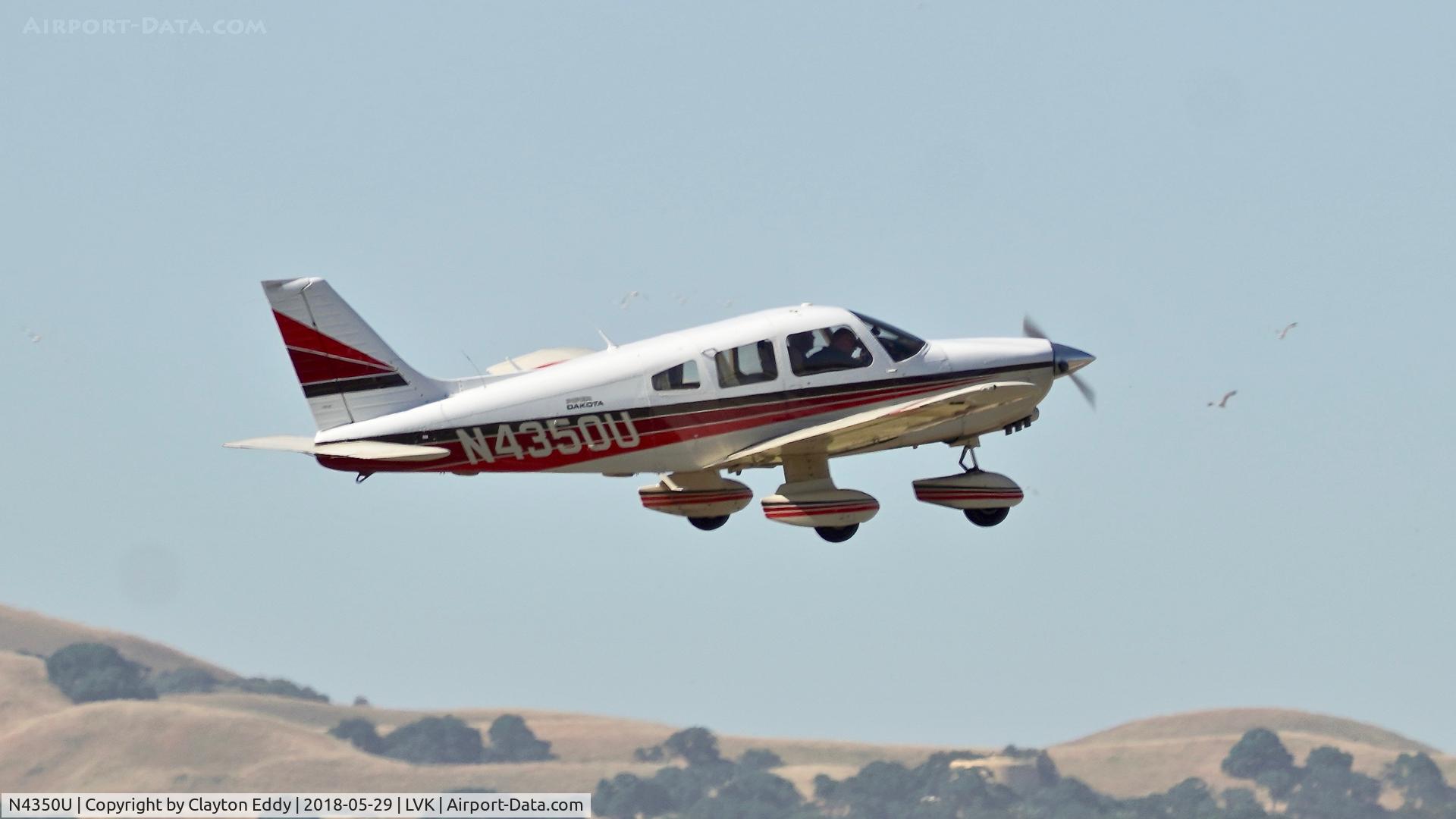 N4350U, 1984 Piper PA-28-236 Dakota C/N 28-8411014, Livermore Airport California 2018.