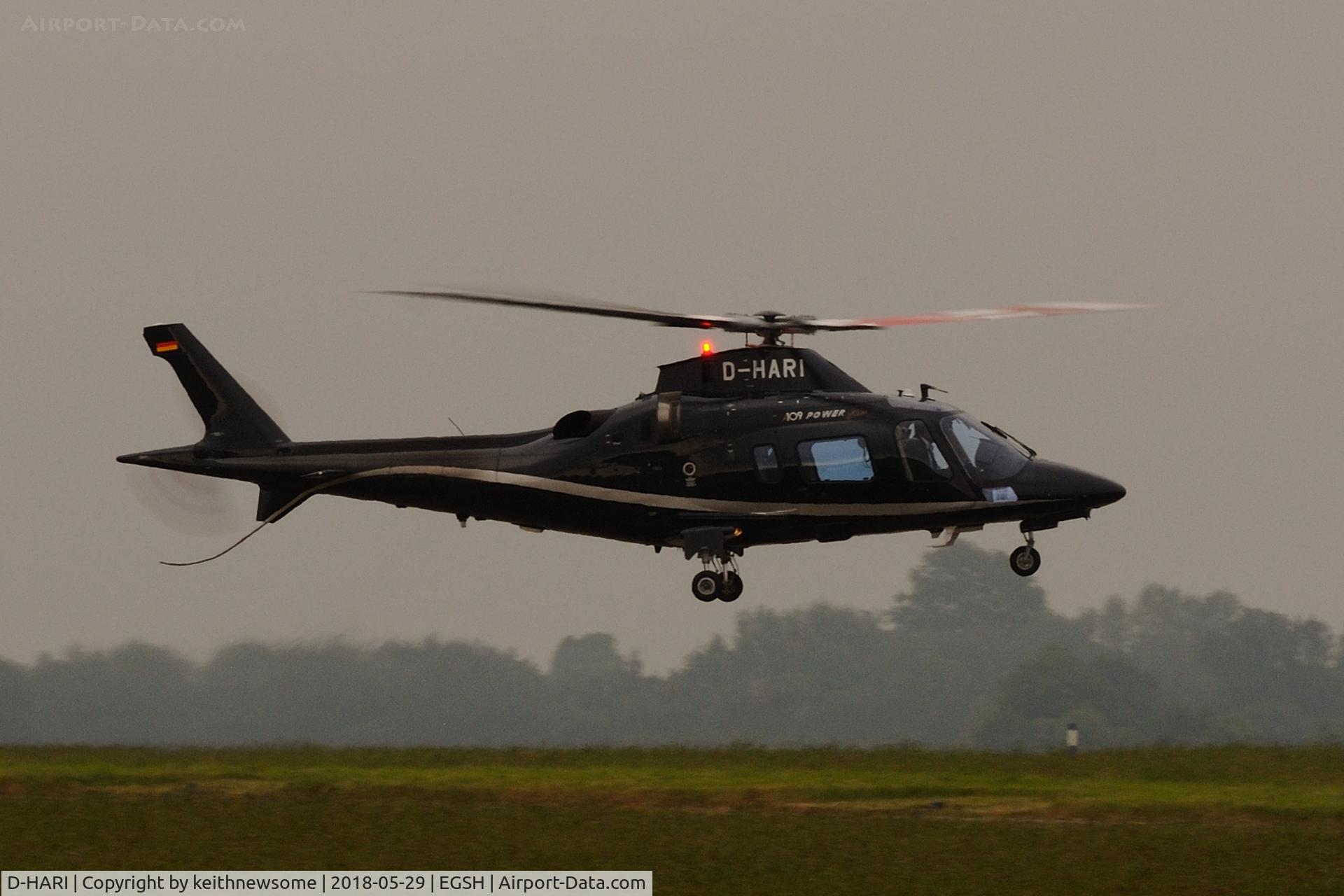 D-HARI, 2007 Agusta A-109E Power Elite C/N 11708, Haribo arriving.