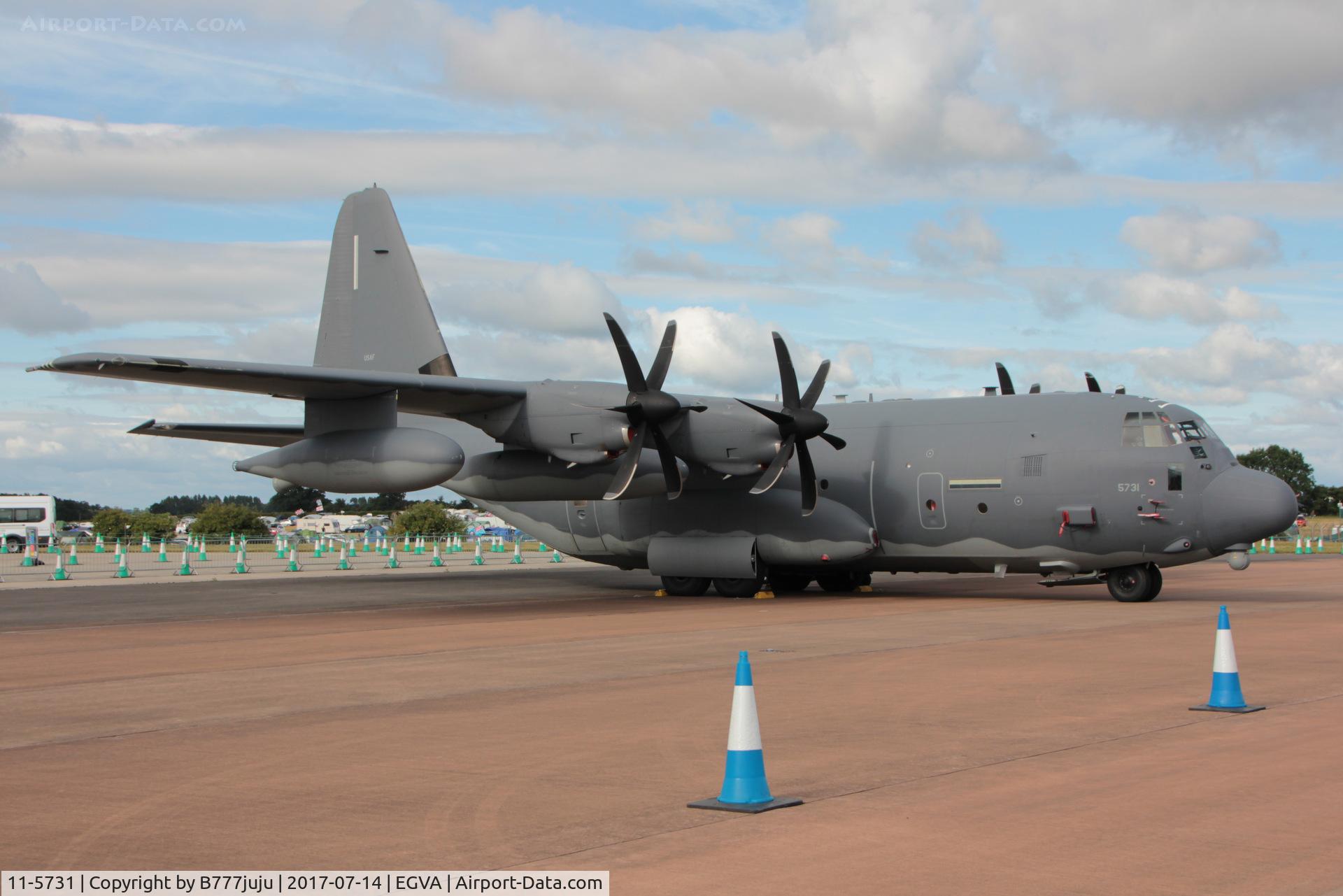 11-5731, 2013 Lockheed Martin MC-130J Commando II C/N 382-5731, at TATOO 2017