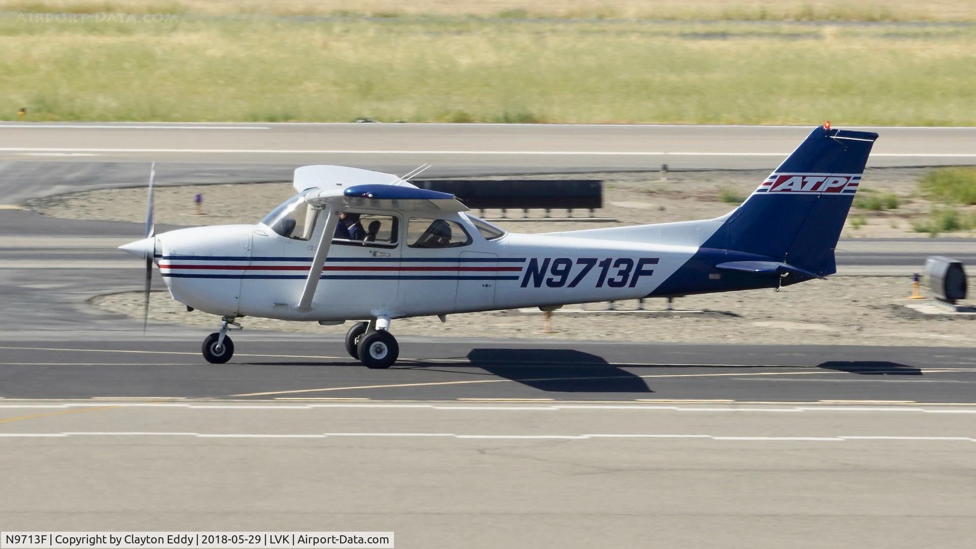 N9713F, 1997 Cessna 172R C/N 17280018, Livermore Airport California 2018.