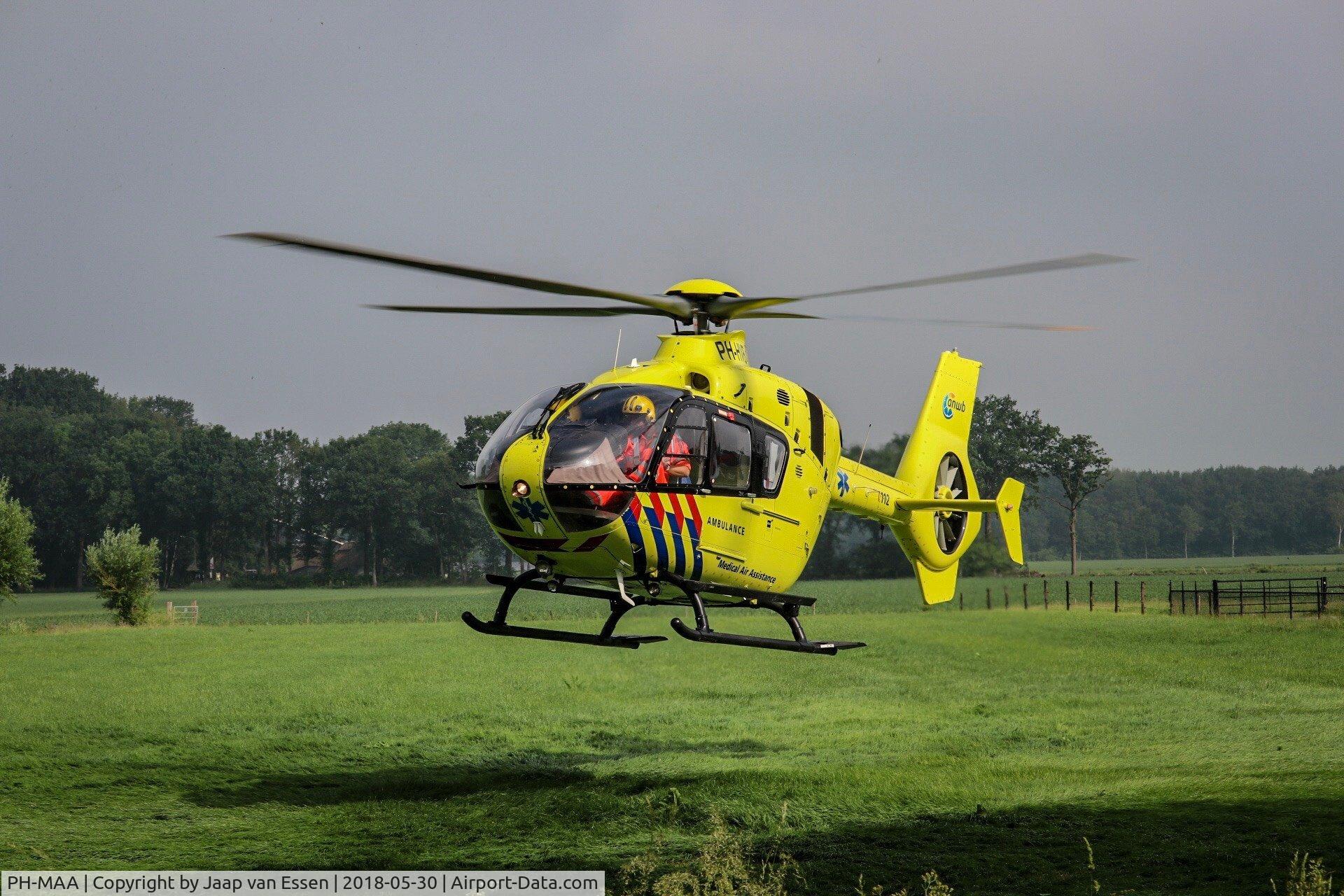 PH-MAA, 2006 Eurocopter EC-135T-2 C/N 0532, PH-MAA is an emergency helicopter in the Netherlands