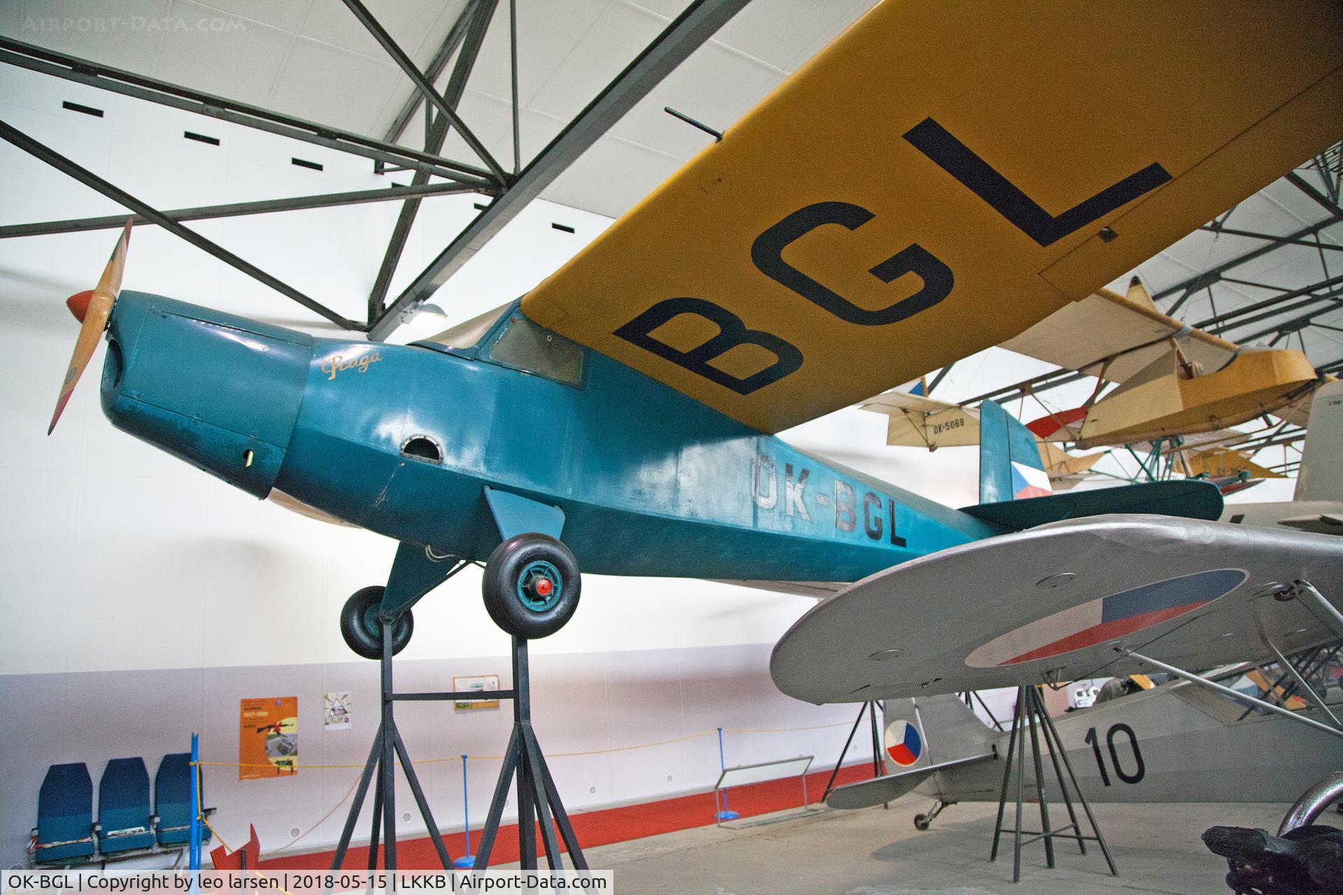 OK-BGL, Praga E.114M Air Baby C/N 125, Kebly Air Museum 15.5.2018