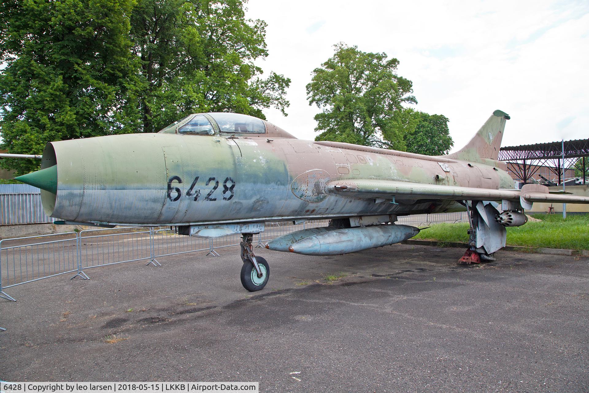 6428, Sukhoi Su-7BKL C/N 6428, Kebly Air Museum 15.5.2018