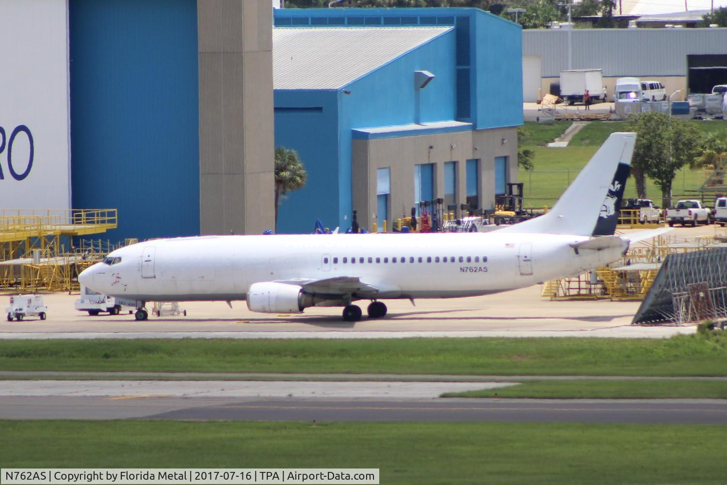 N762AS, 1992 Boeing 737-4Q8 C/N 25099, Alaska
