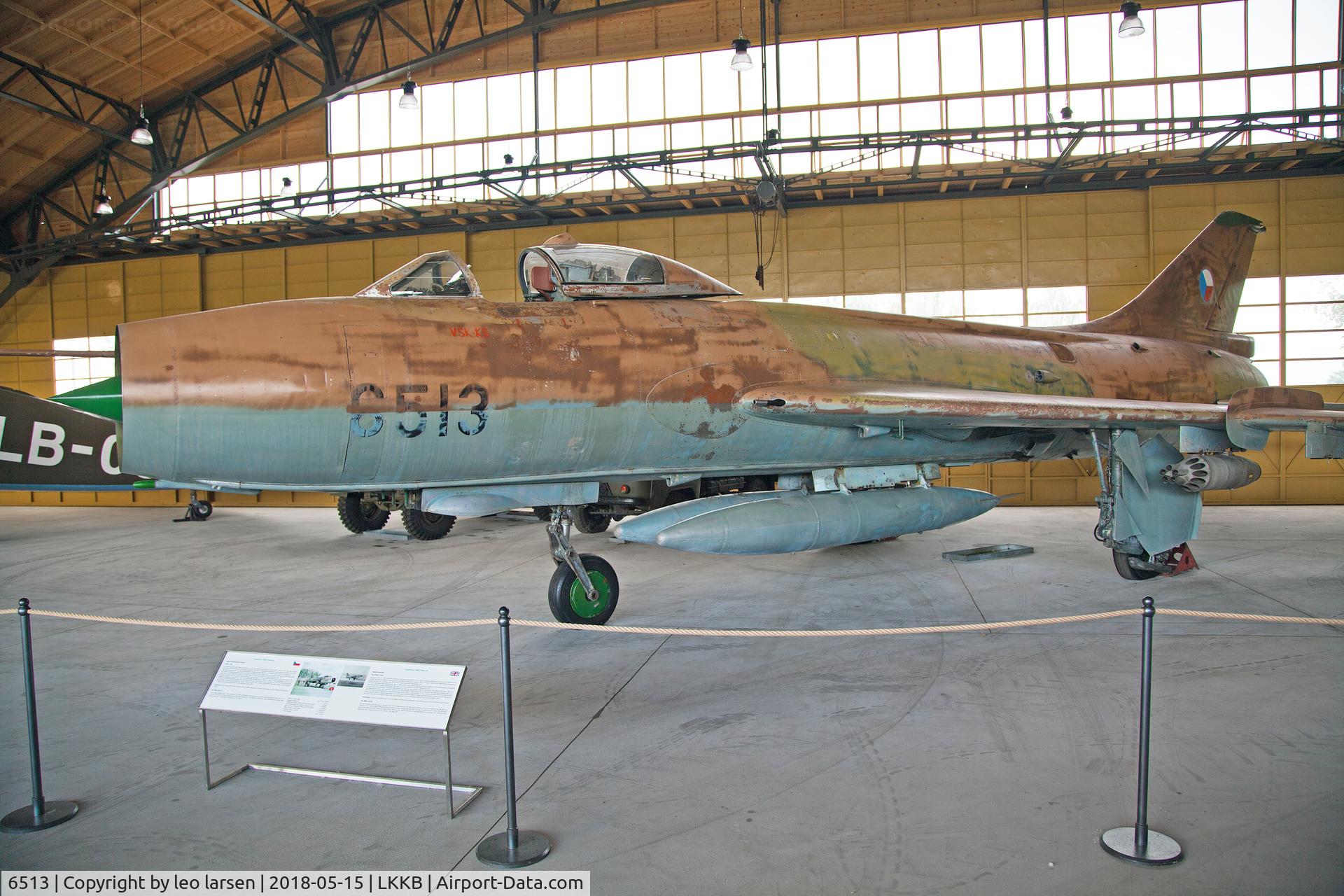 6513, Sukhoi Su-7BKL C/N 6513, Kebly Air Museum 15.5.2018