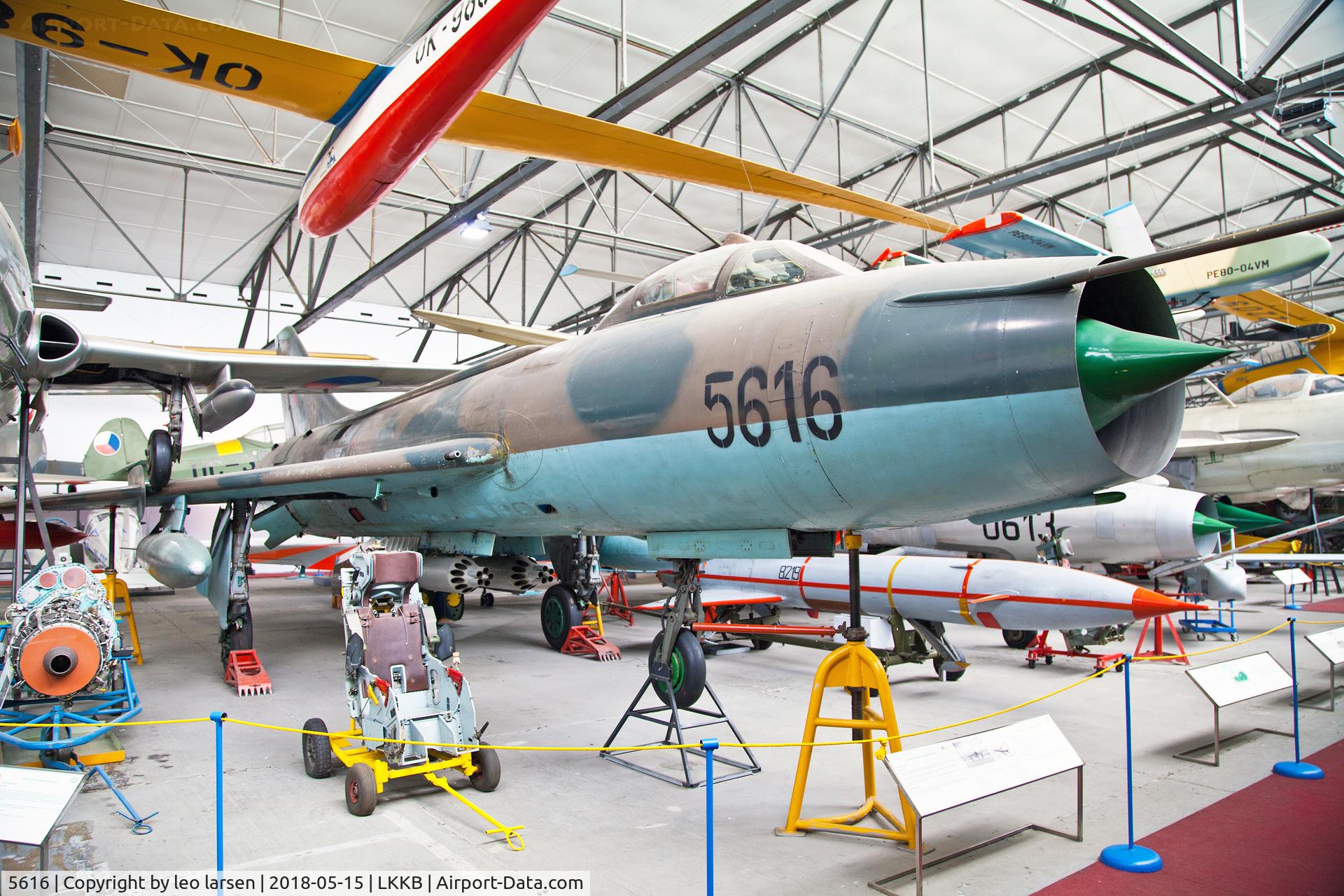 5616, 1965 Sukhoi Su-7BM C/N 5616, Kebly Air Museum 15.5.2018