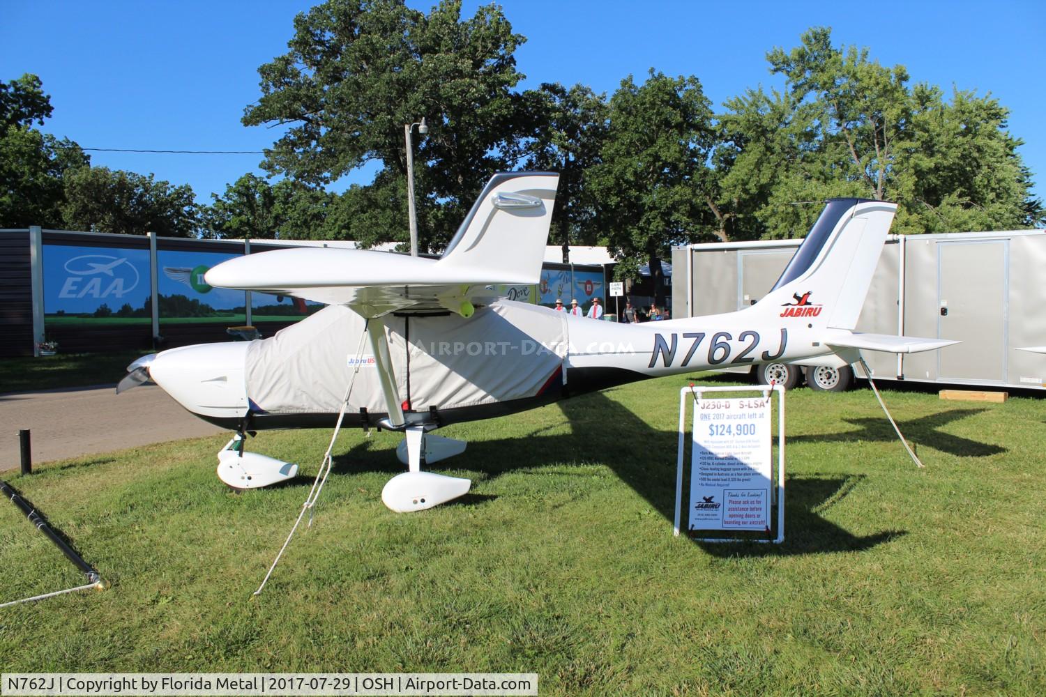 N762J, 2015 Jabiru J230-D C/N 870, J230D