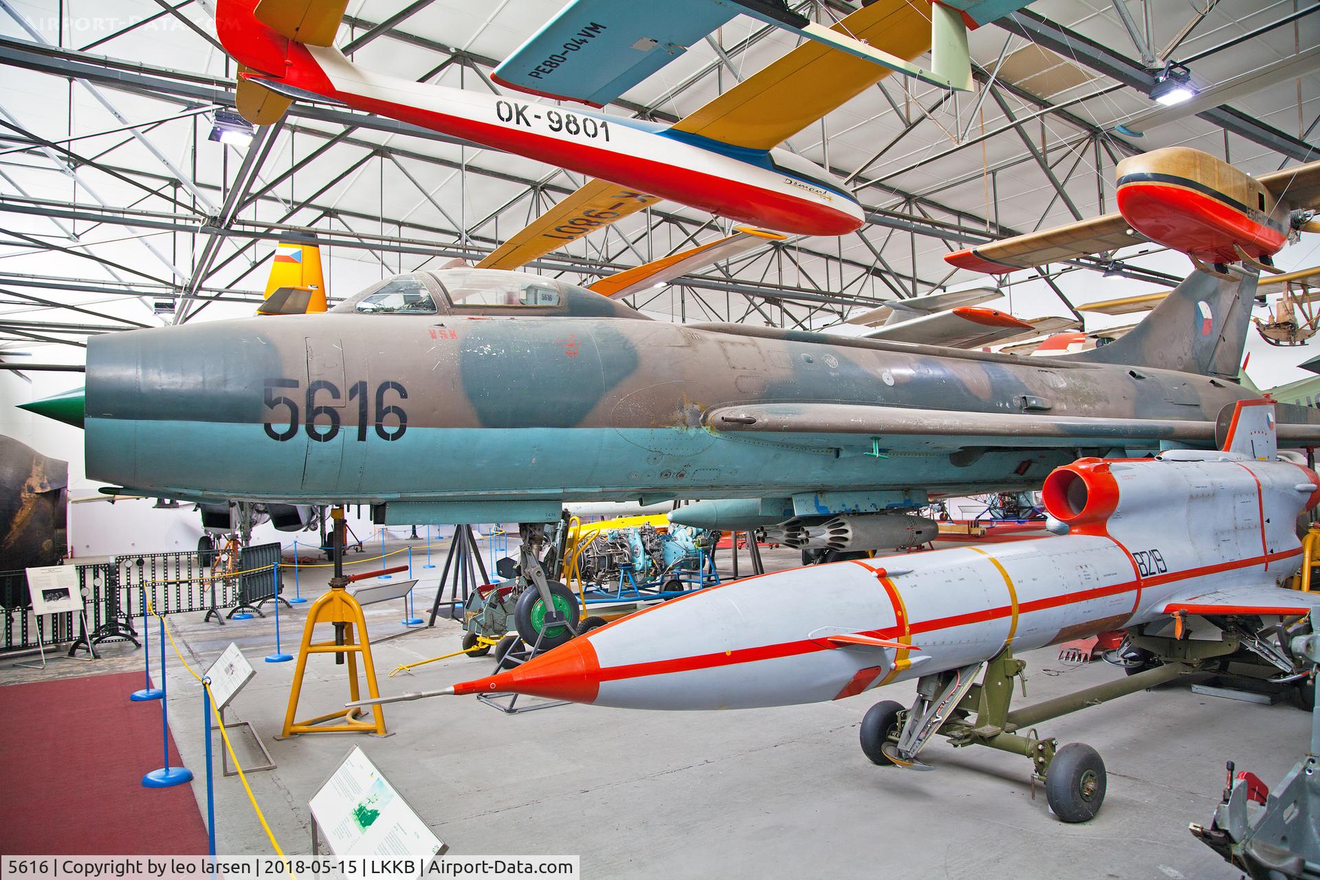 5616, 1965 Sukhoi Su-7BM C/N 5616, Kebly Air Museum 15.5.2018