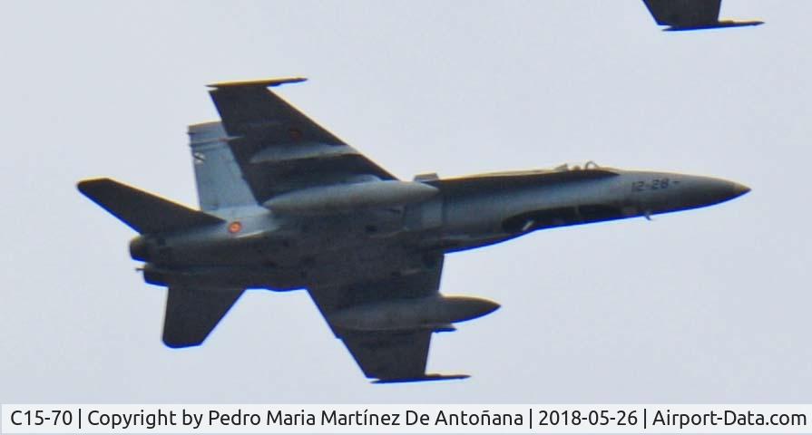 C15-70, McDonnell Douglas EF-18M Hornet C/N 927/A592, Logroño - España
