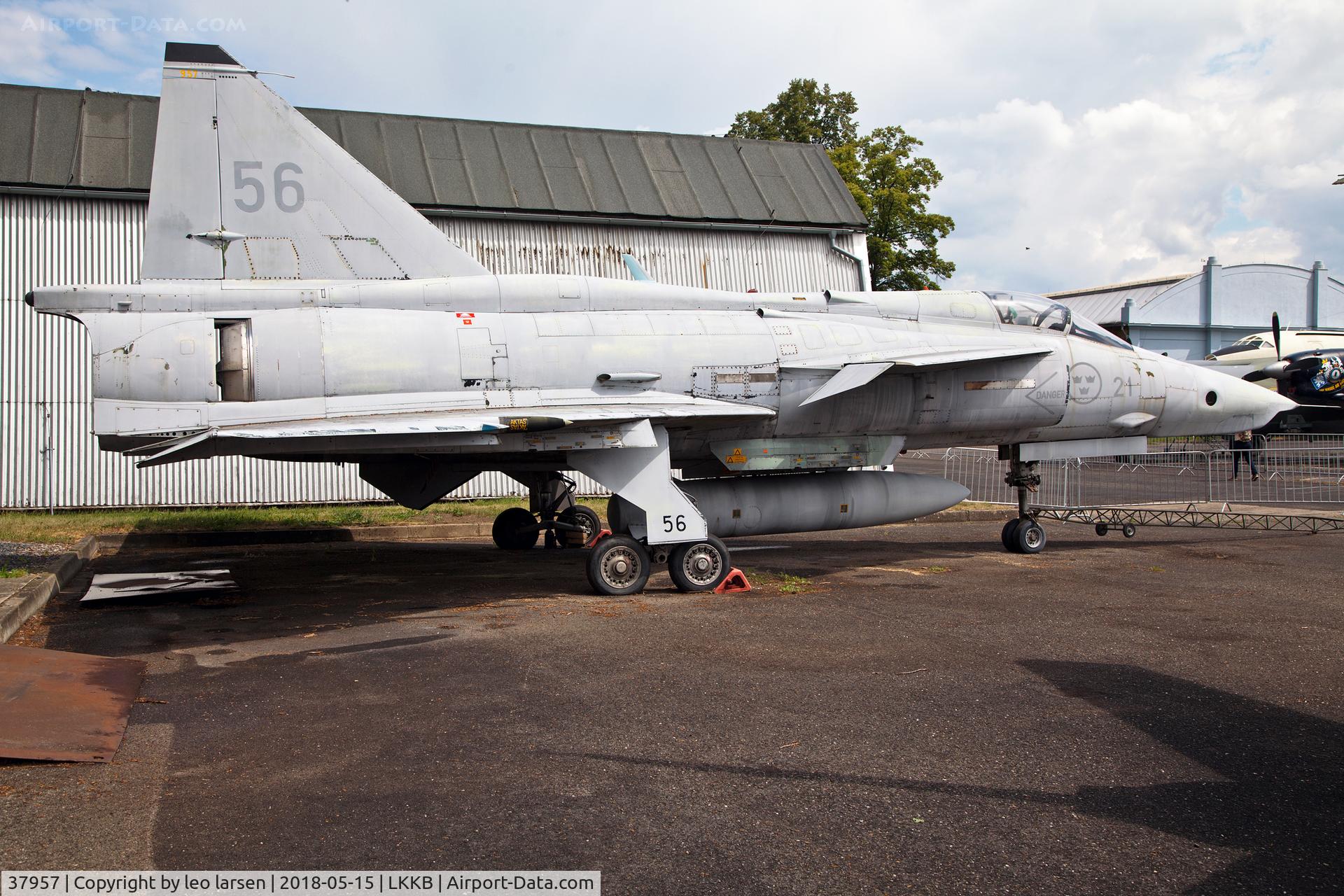 37957, Saab AJSF 37 Viggen C/N 37957, Kebly Air Museum 15.5.2018