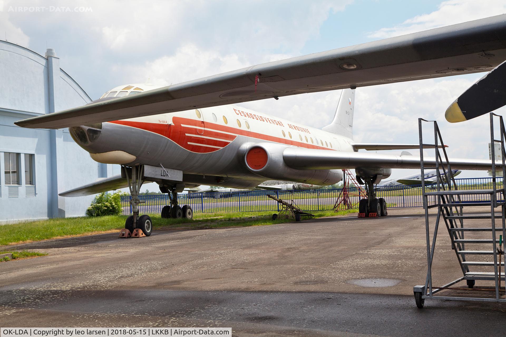 OK-LDA, 1957 Tupolev Tu-104A C/N 76600503, Kebly Air Museum 15.5.2018