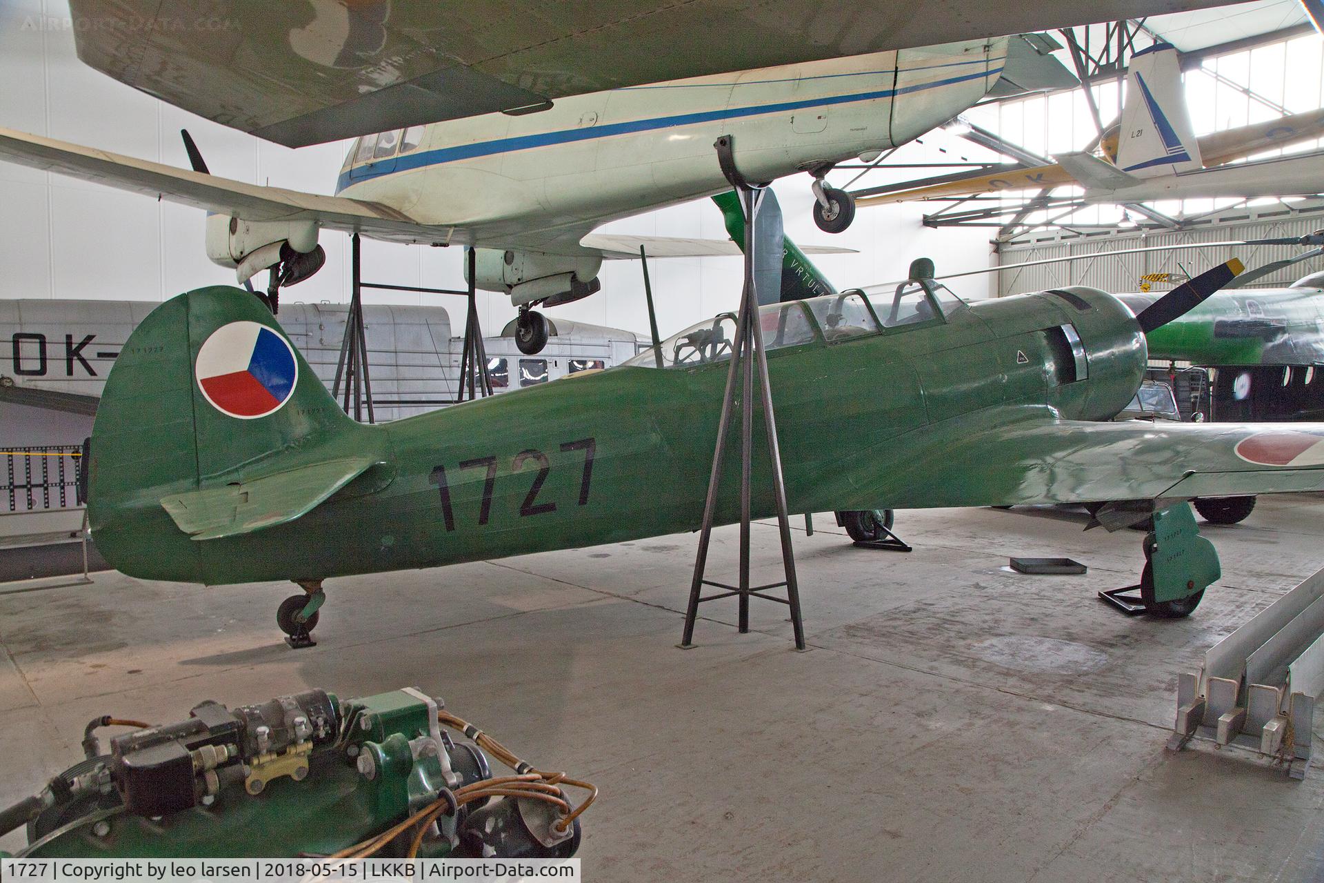 1727, Yakovlev Yak-11 C/N 171727, Kebly Air Museum 15.5.2018