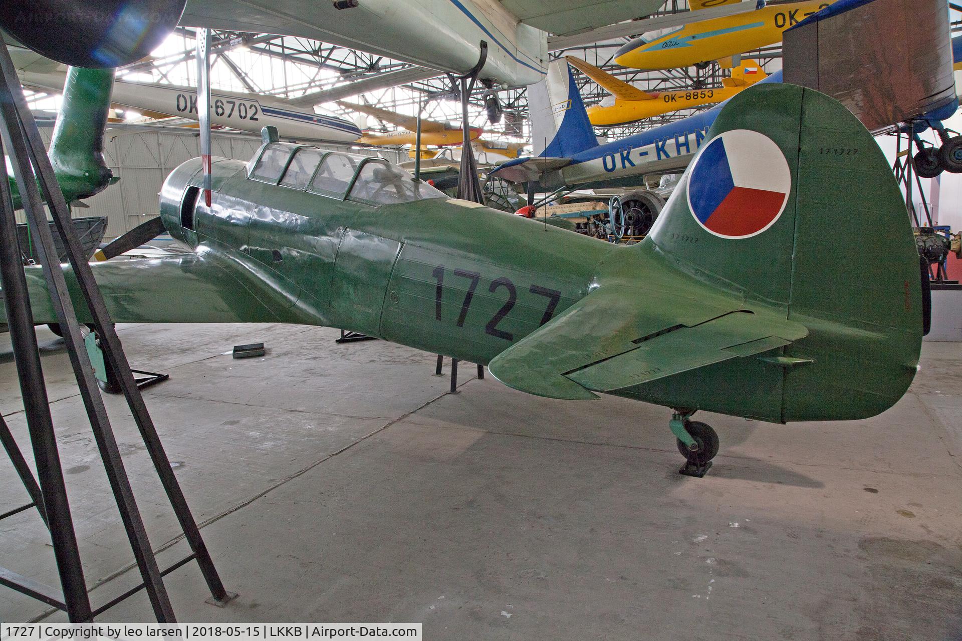 1727, Yakovlev Yak-11 C/N 171727, Kebly Air Museum 15.5.2018