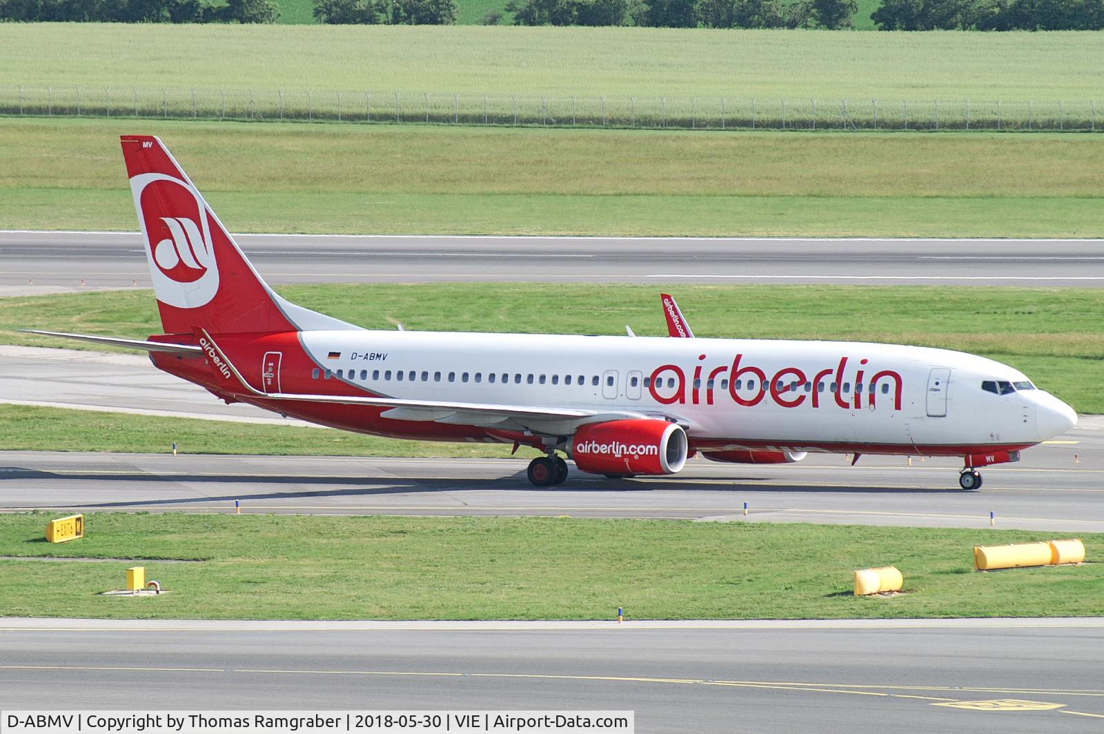 D-ABMV, 2013 Boeing 737-86J C/N 37785, Air Berlin Boeing 737-800